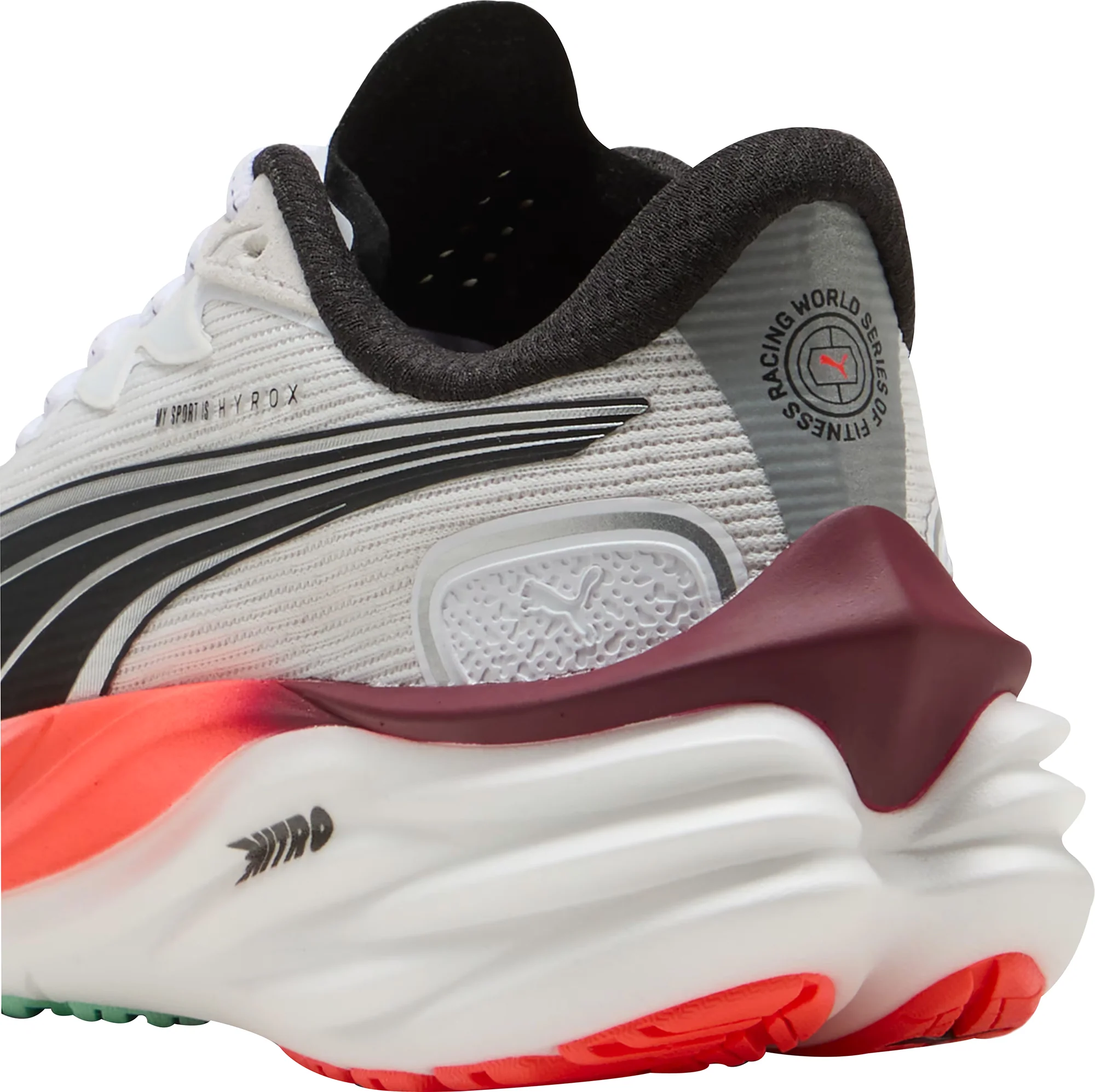 Puma Velocity Nitro 4 HYROX Womens Running Shoes - White - Image 6
