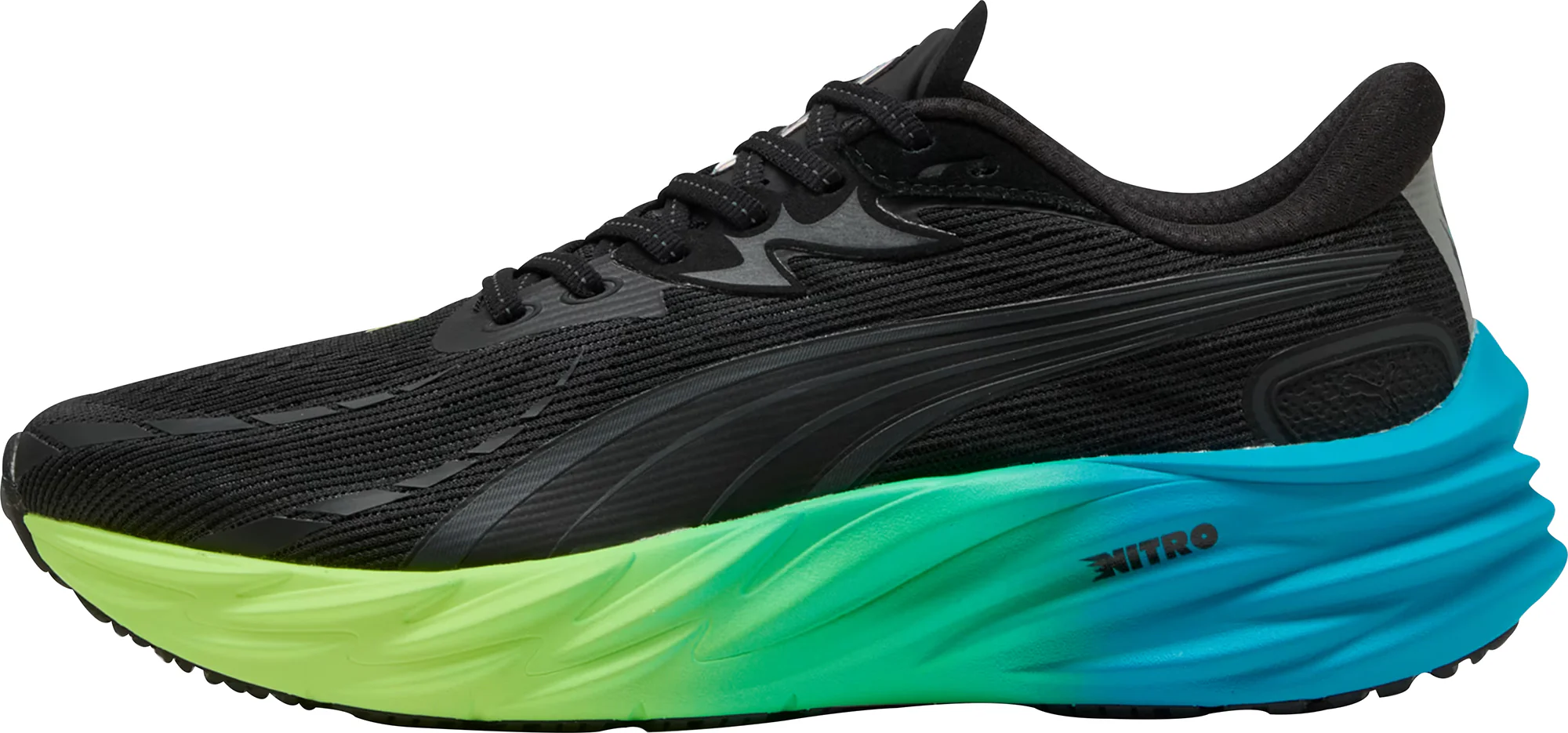 Puma Velocity Nitro 4 Mens Running Shoes - Black