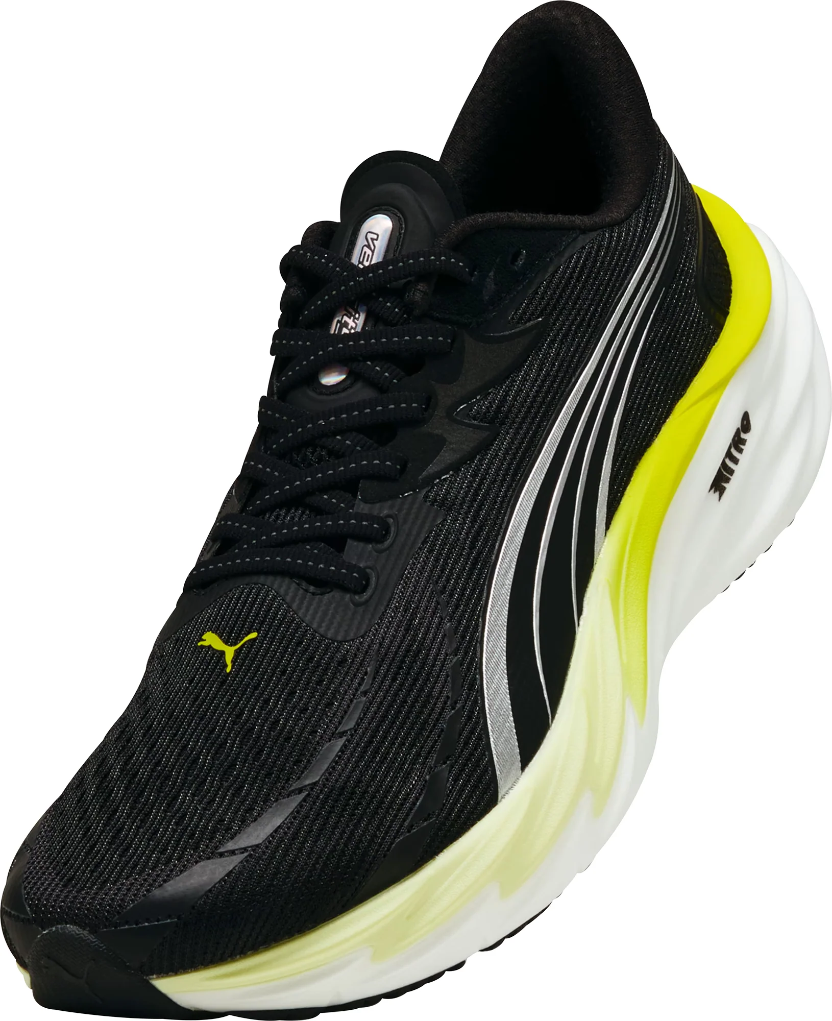 Puma Velocity Nitro 4 Mens Running Shoes - Black - Image 7