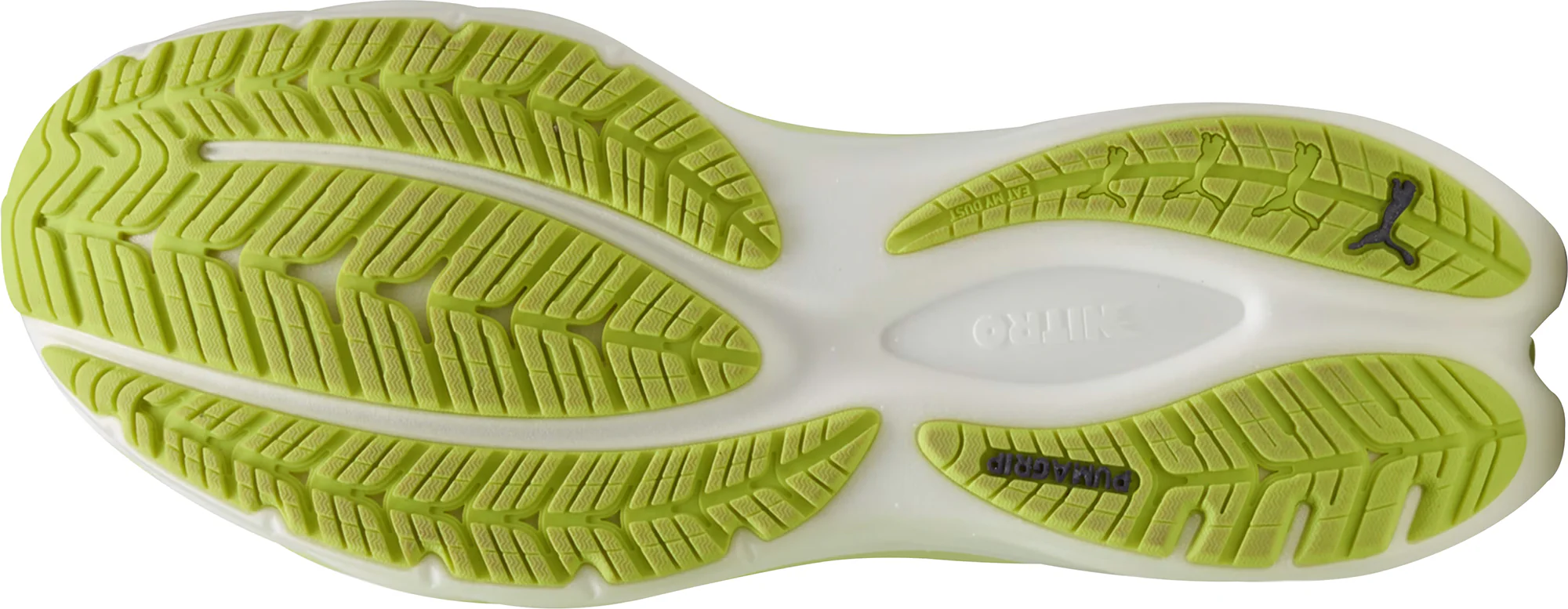 Puma Velocity Nitro 4 Mens Running Shoes - Green - Image 2