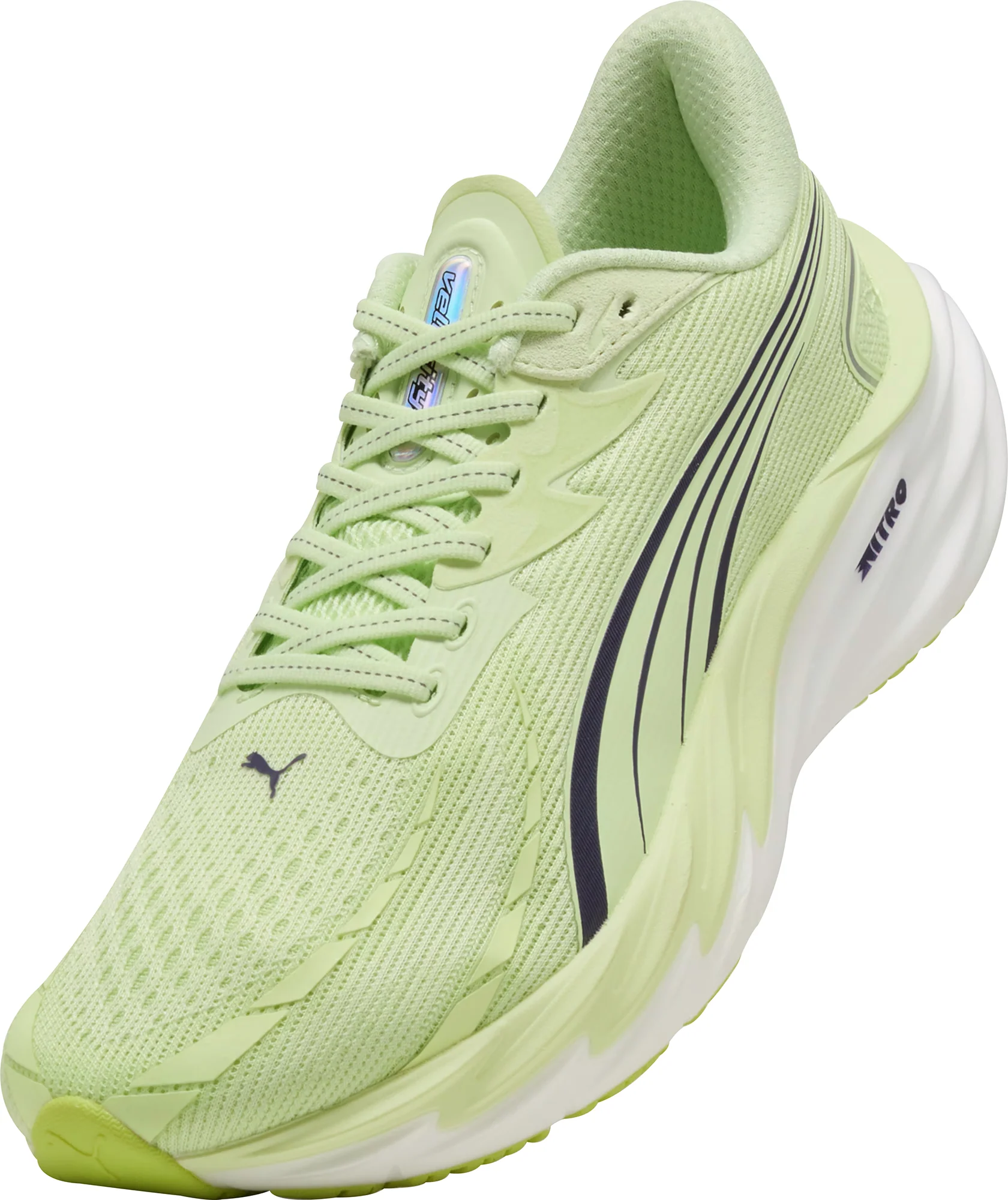 Puma Velocity Nitro 4 Mens Running Shoes - Green - Image 7