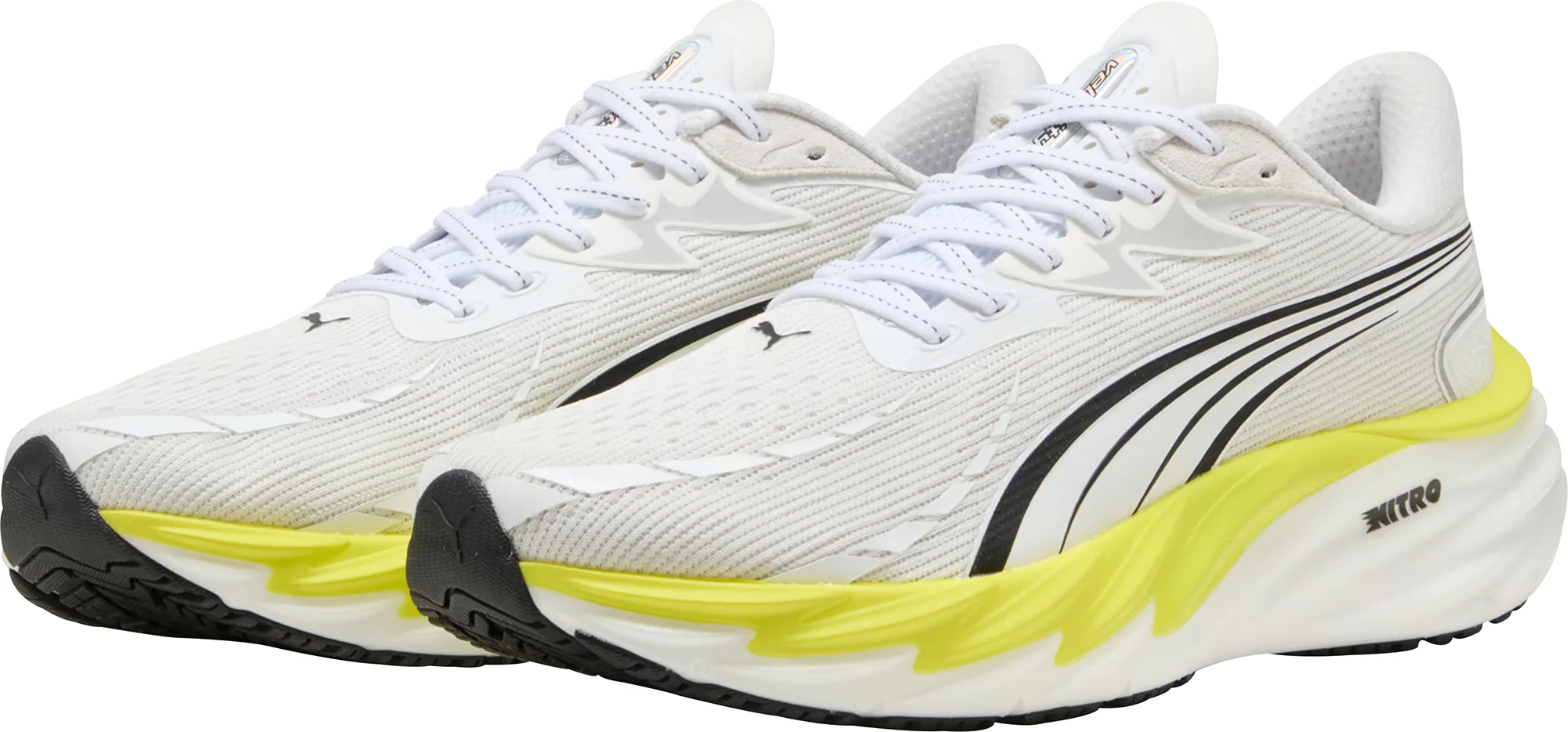 Puma Velocity Nitro 4 Mens Running Shoes - White - Image 5