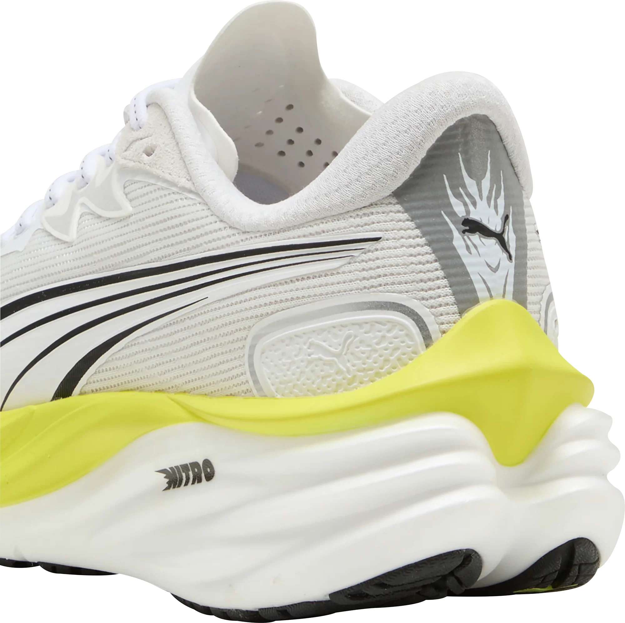 Puma Velocity Nitro 4 Mens Running Shoes - White - Image 6