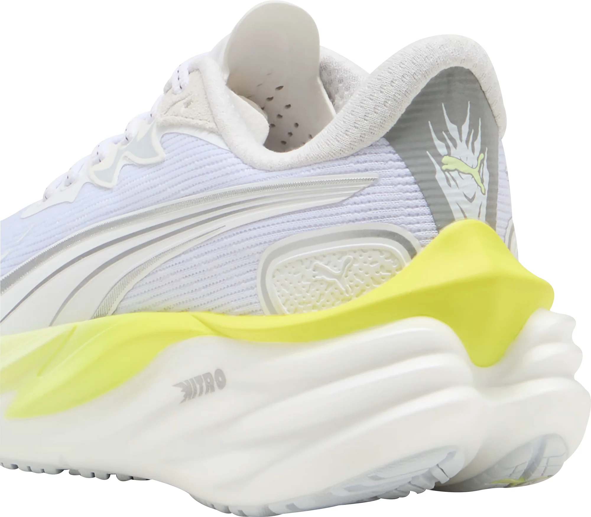 Puma Velocity Nitro 4 Womens Running Shoes - White - Image 6