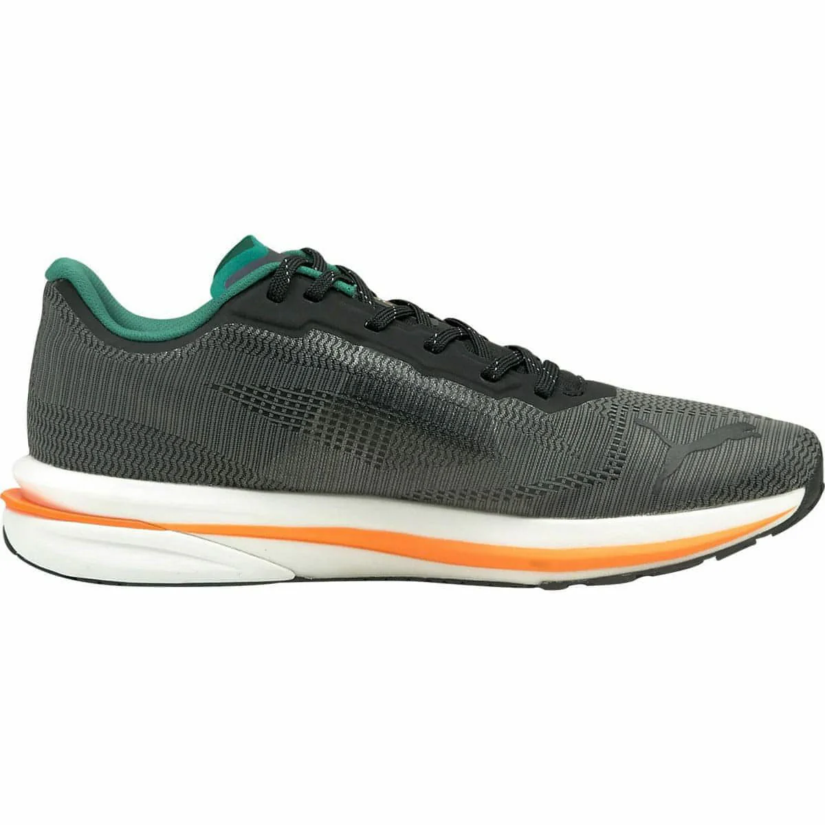 Puma Velocity Nitro WTR Mens Running Shoes - Black - Image 3
