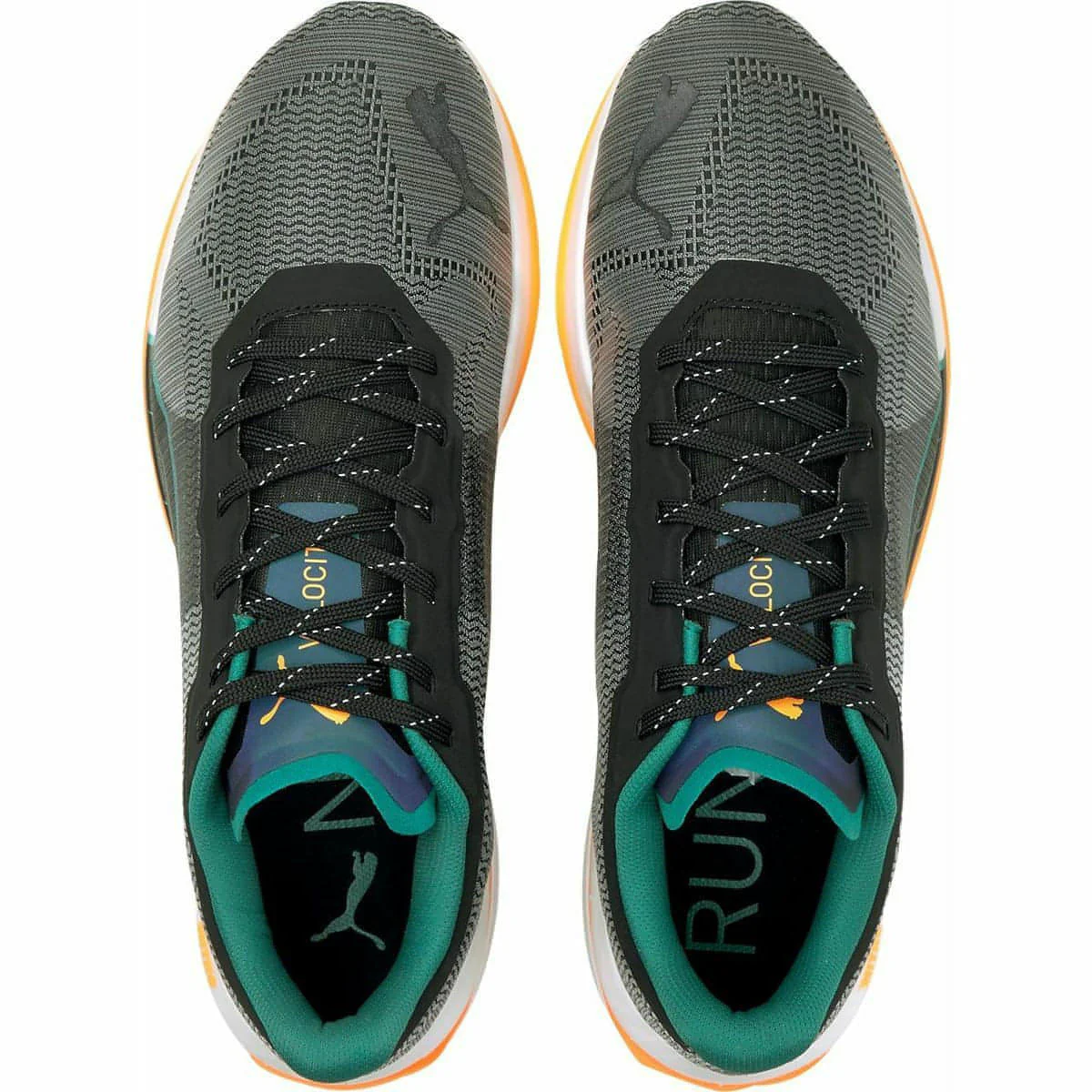 Puma Velocity Nitro WTR Mens Running Shoes - Black - Image 4