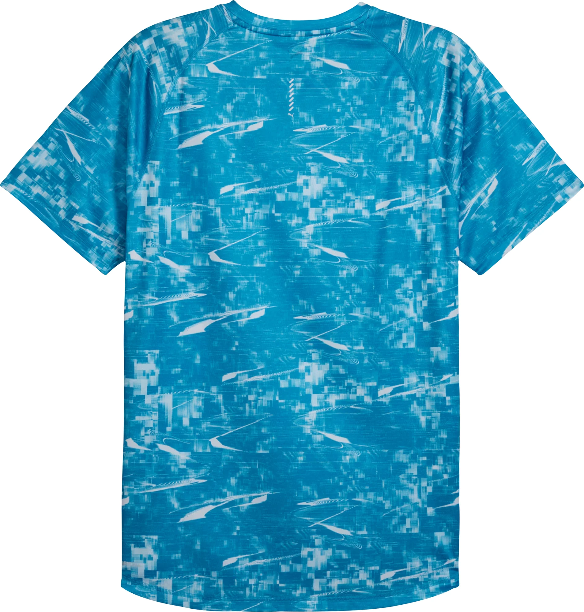 Puma Velocity Short Sleeve Mens Running Top - Blue - Image 4