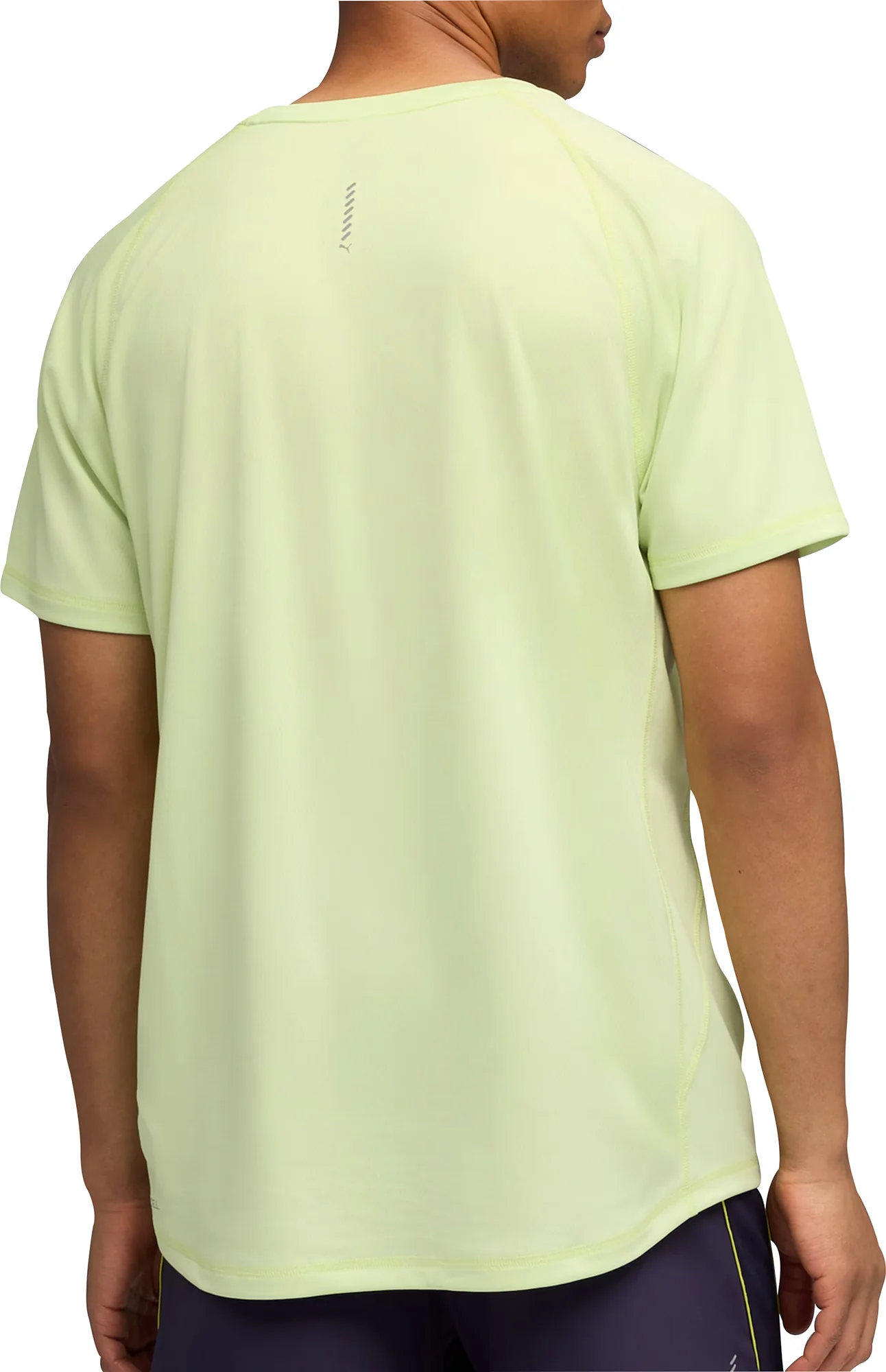Puma Velocity Short Sleeve Mens Running Top - Green - Image 2