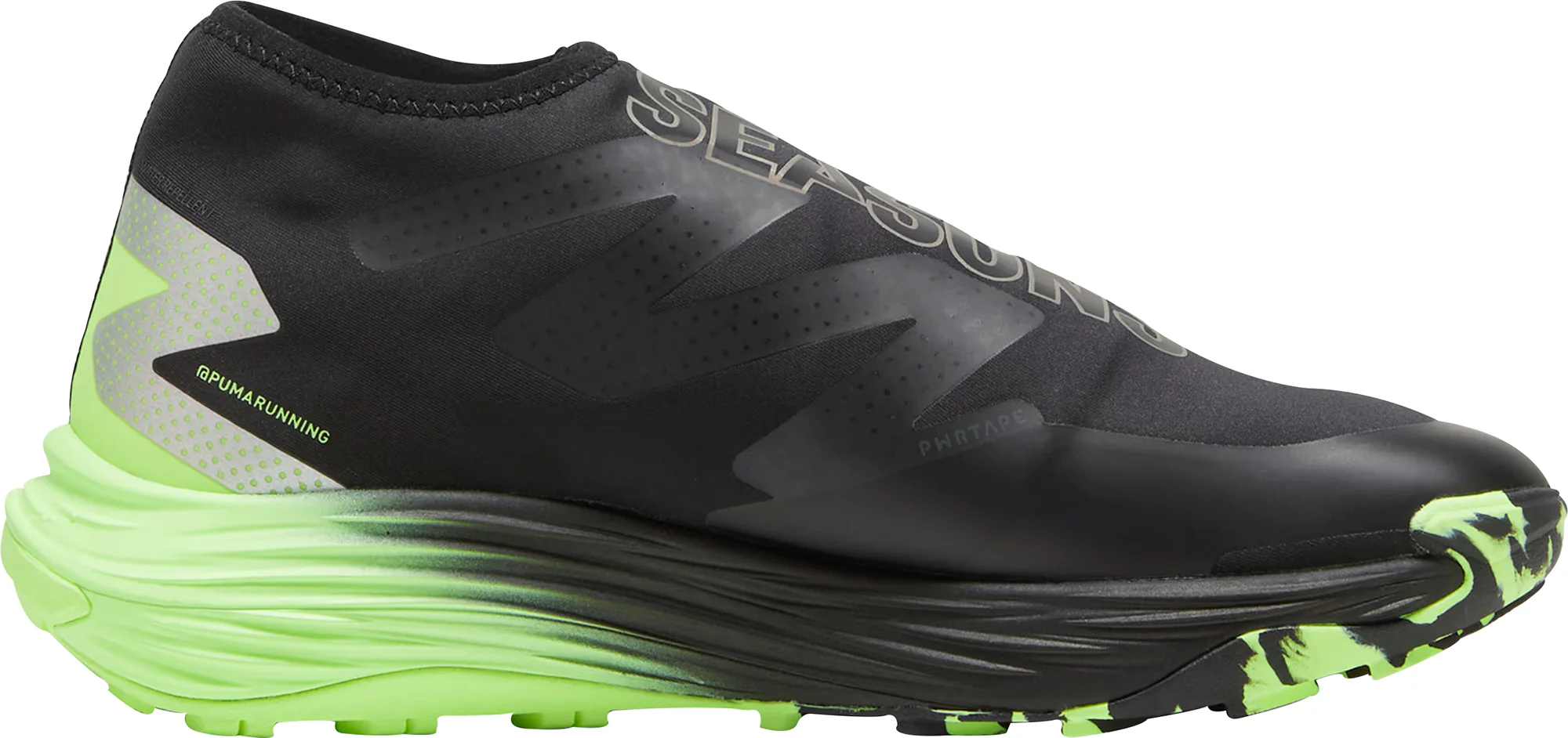 Puma Voyage Nitro 3 Disc Womens Trail Running Shoes - Black - Image 3