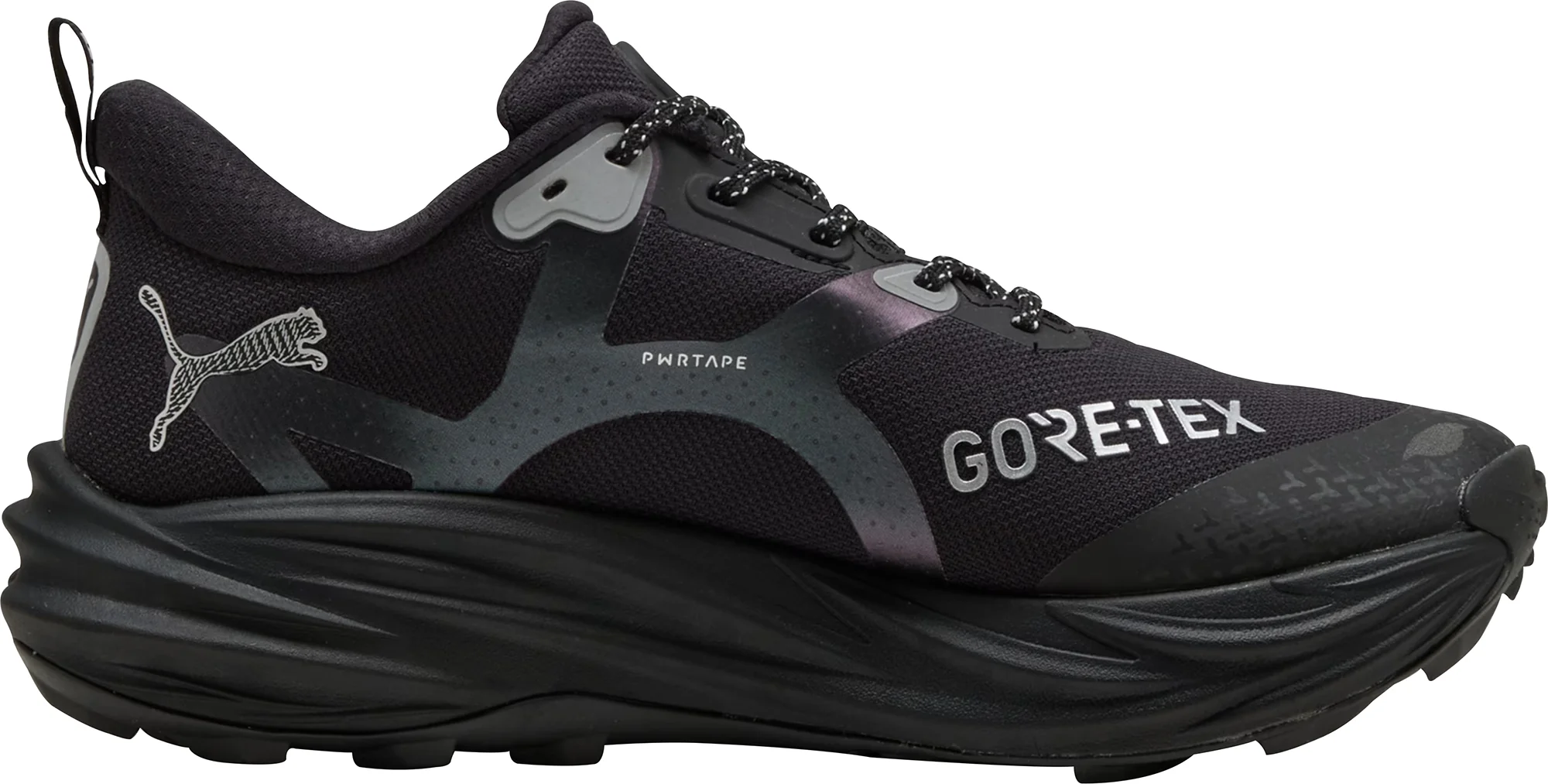 Puma Voyage Nitro 4 GORE-TEX Mens Running Shoes - Black - Image 3