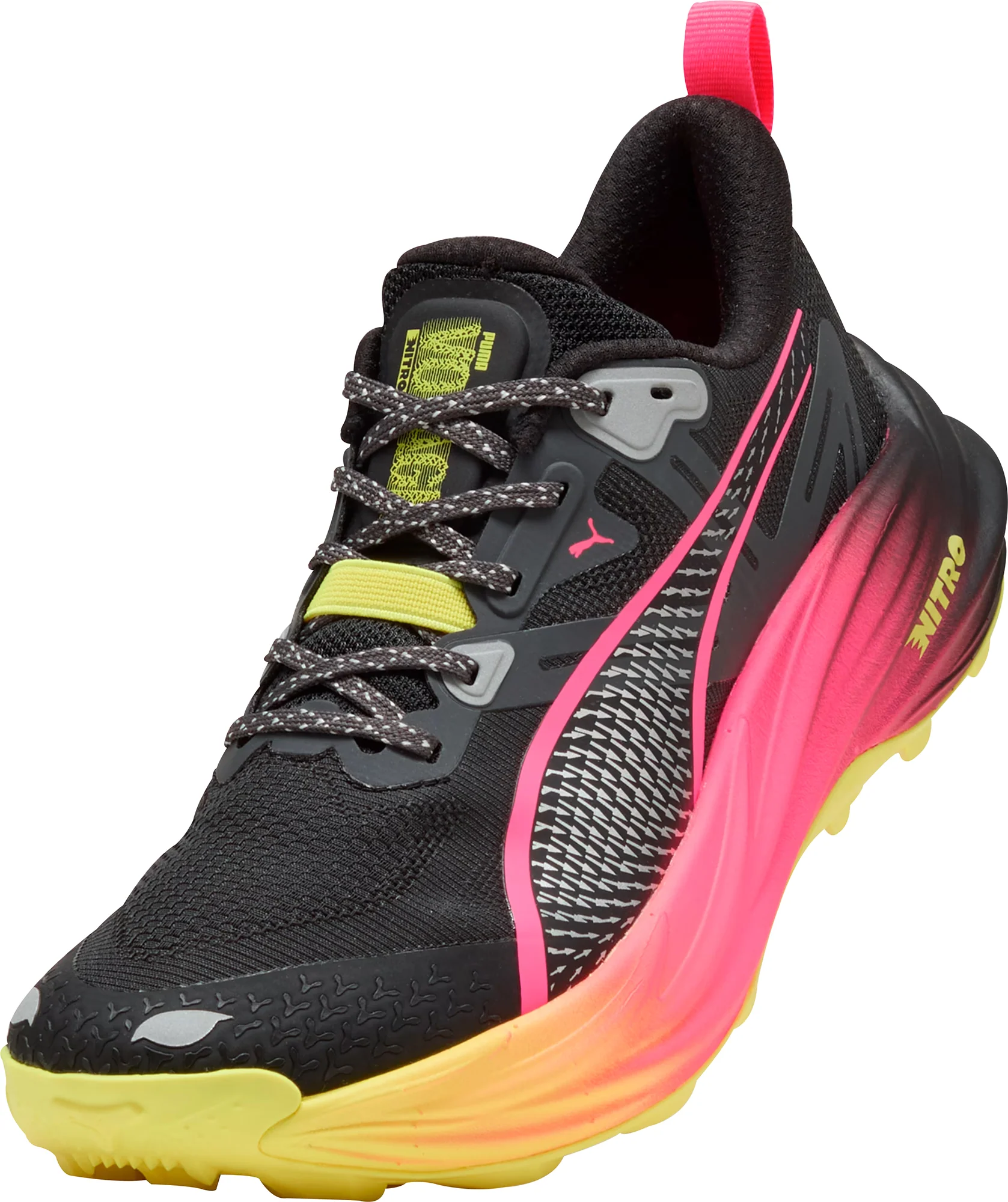 Puma Voyage Nitro 4 Womens Trail Running Shoes - Black - Image 7