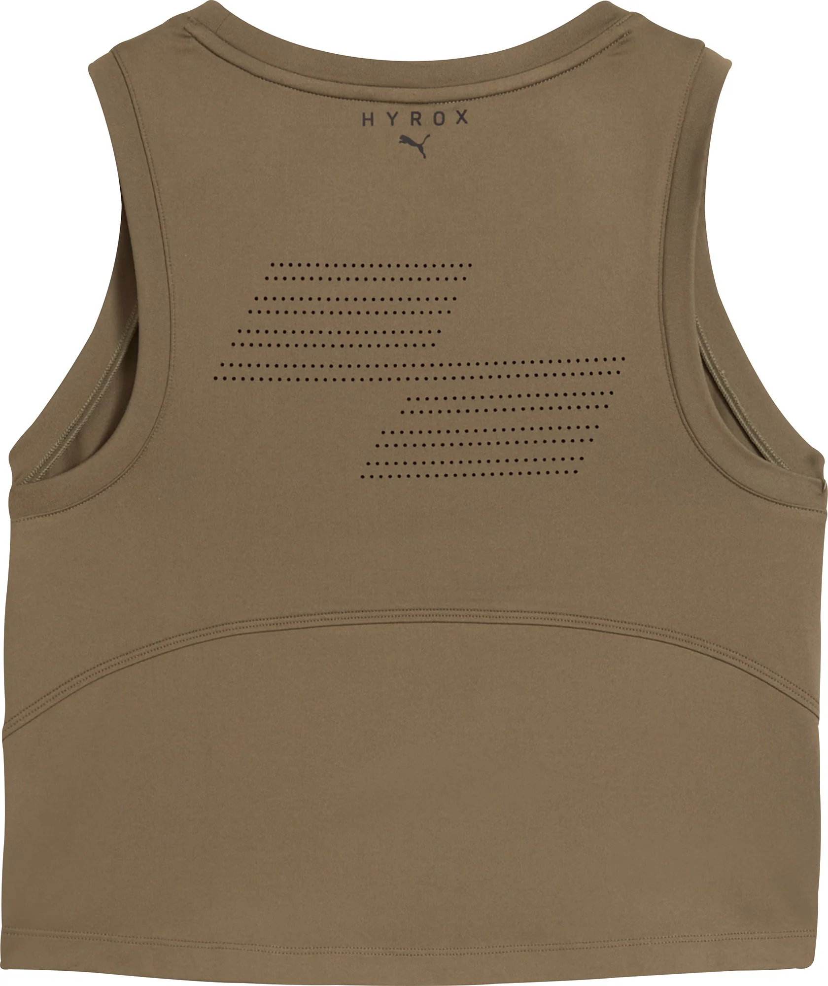 Puma X HYROX Cloudspun Womens Training Vest Tank Top - Green - Image 6