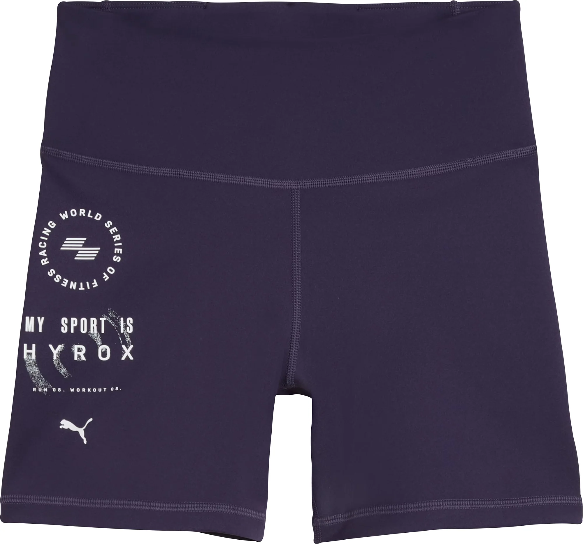 Puma X HYROX Essentials Womens Short Running Tights - Purple - Image 3