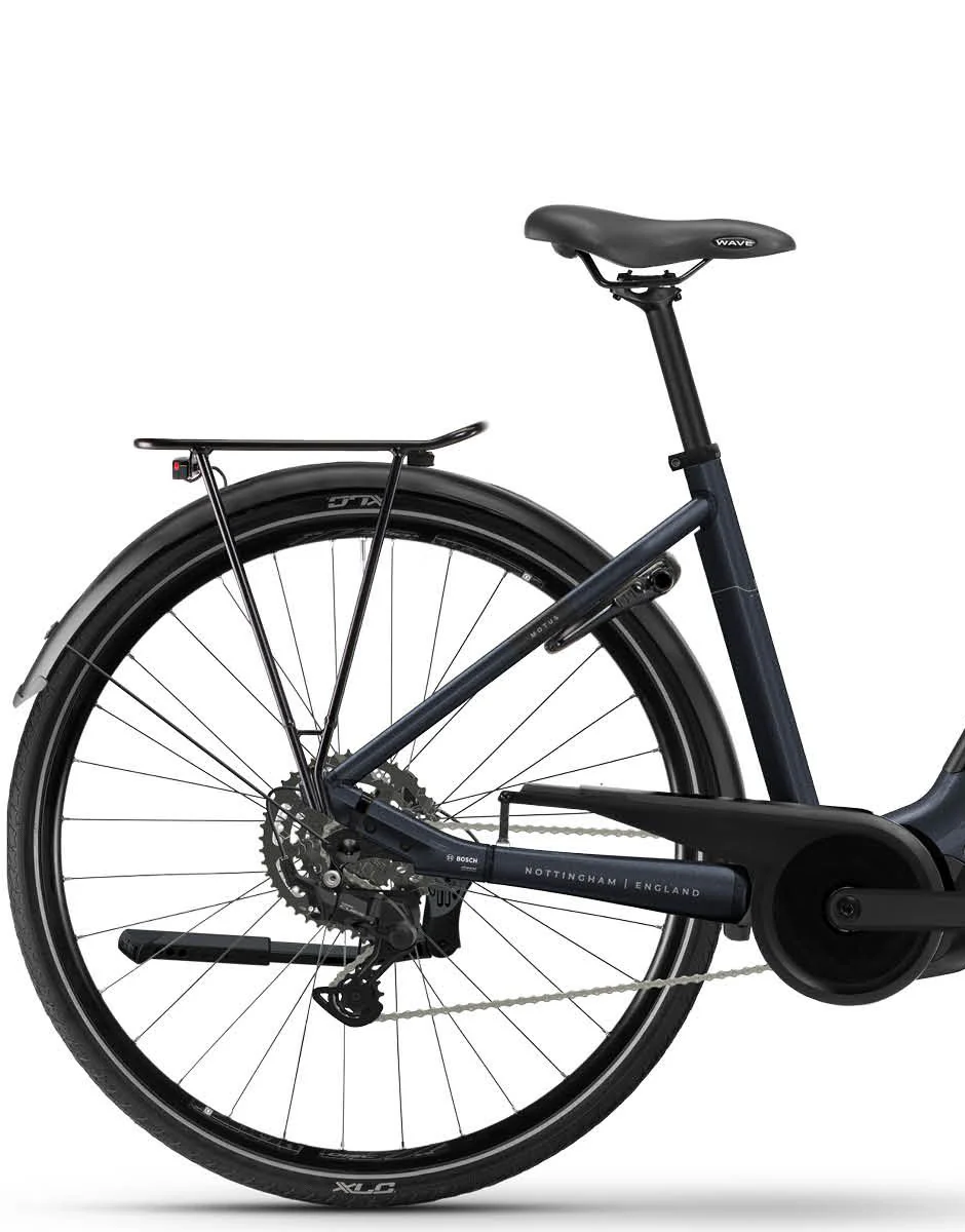 Raleigh Motus Low-Step Electric Hybrid Bike 2026 - Nightblue Gloss - Image 2