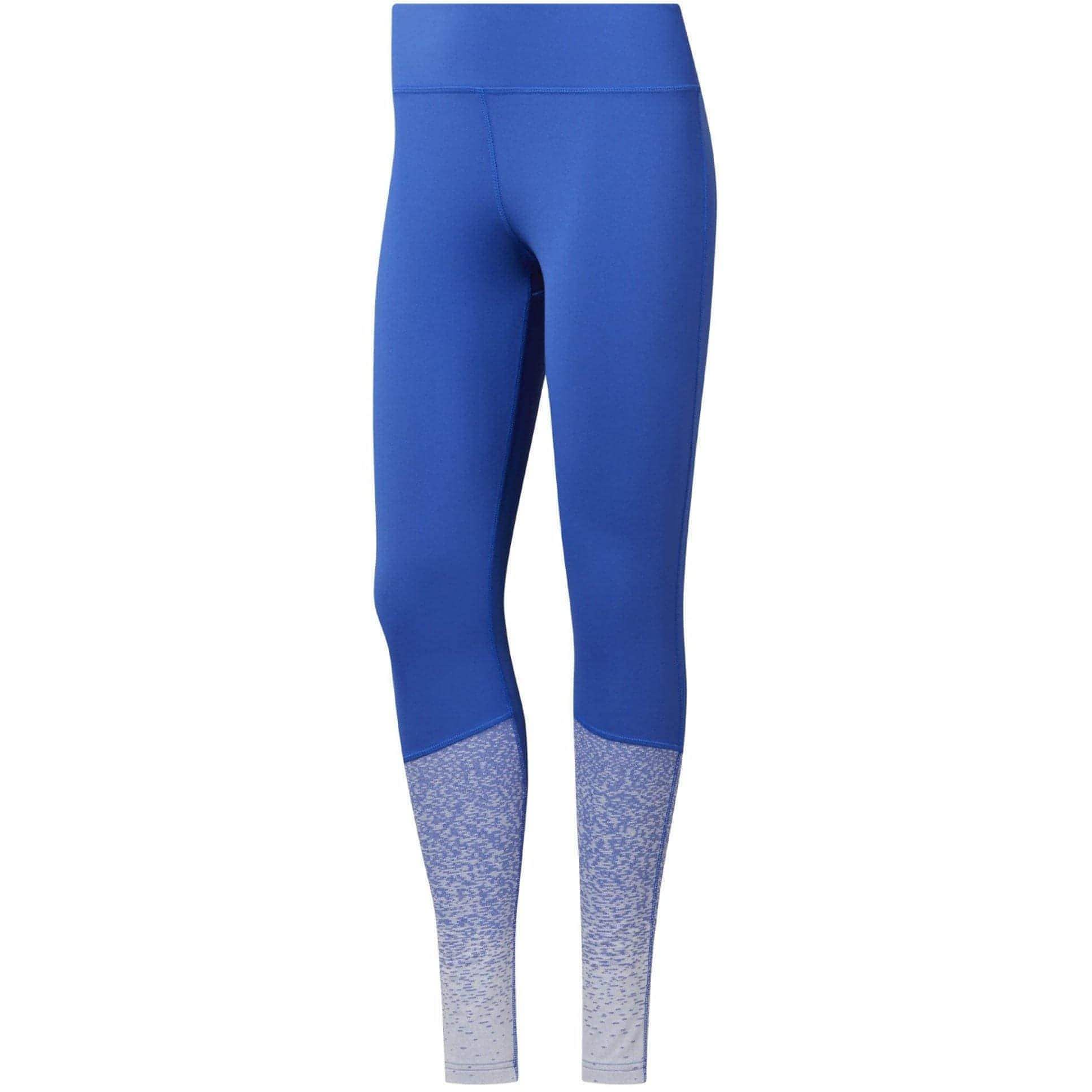 Reebok Crossfit Lux Fade Womens Long Training Tights - Blue - Image 5