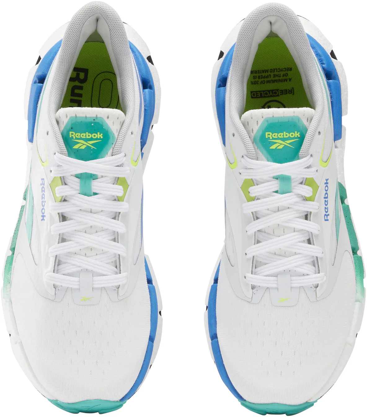 Reebok FloatZig Symmetros Womens Running Shoes - White - Image 3