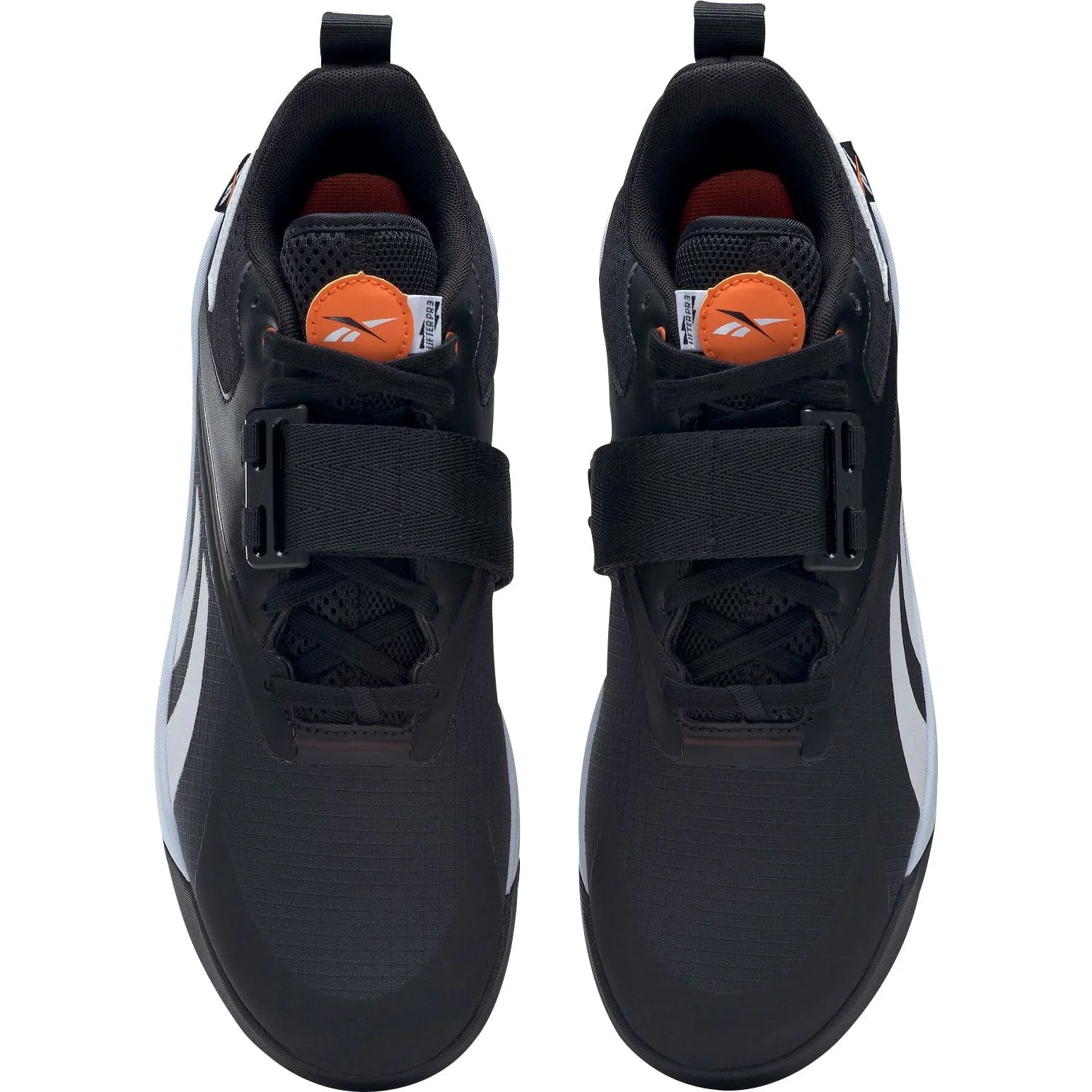 Reebok Lifter PR III Mens Weightlifting Shoes - Black - Image 4