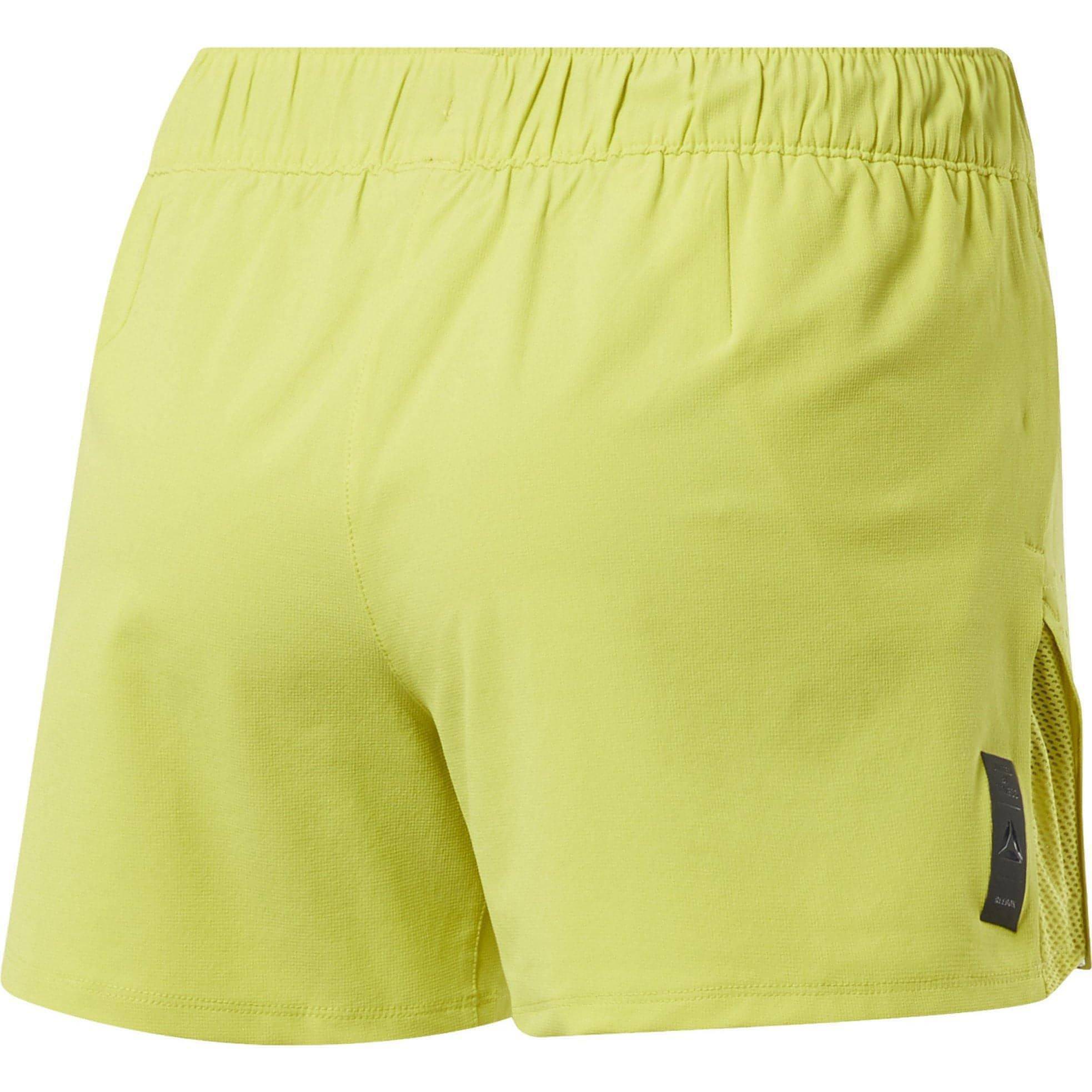 Reebok United By Fitness Epic Womens Training Shorts - Yellow - Image 7