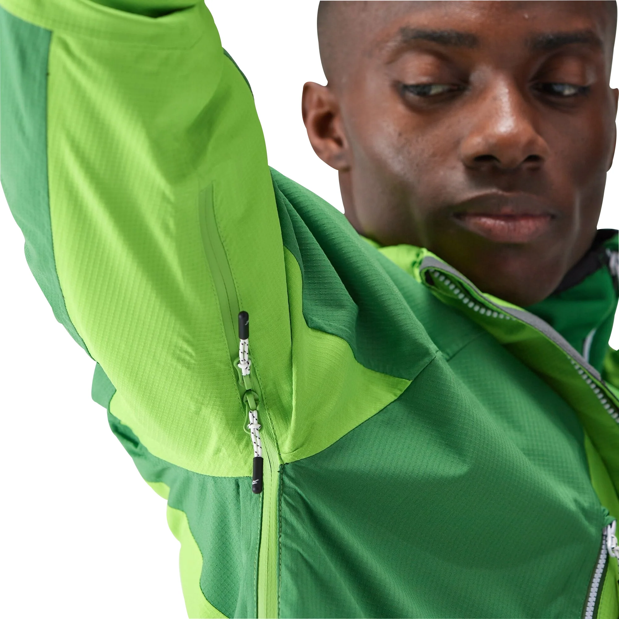 Regatta Sacramento IX 2 In 1 Mens Waterproof Jacket - Green - Image 3