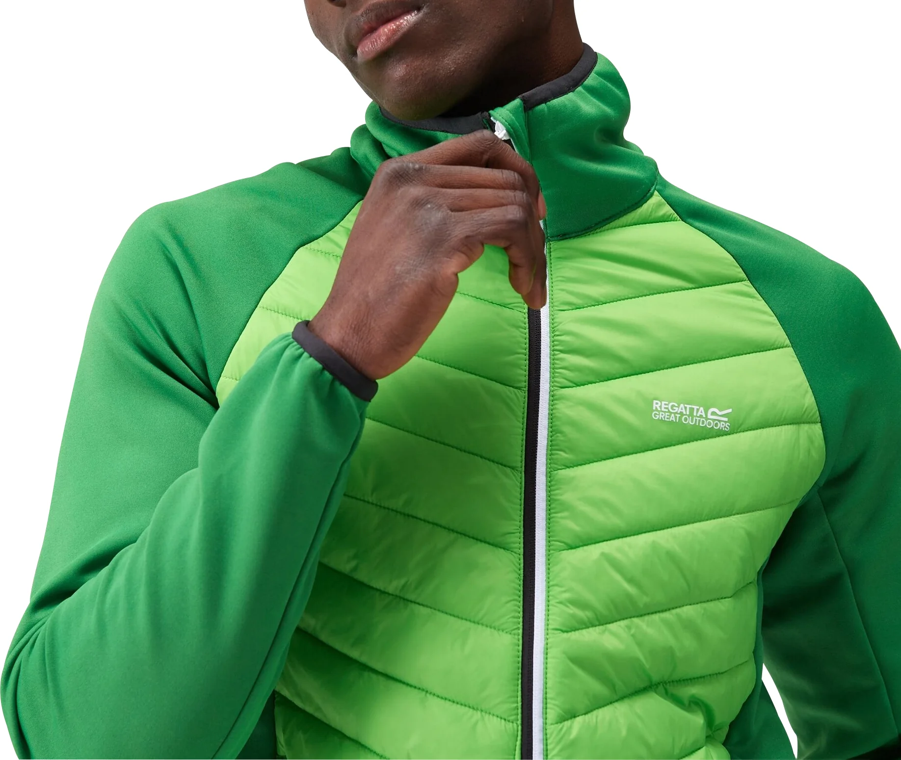 Regatta Sacramento IX 2 In 1 Mens Waterproof Jacket - Green - Image 4