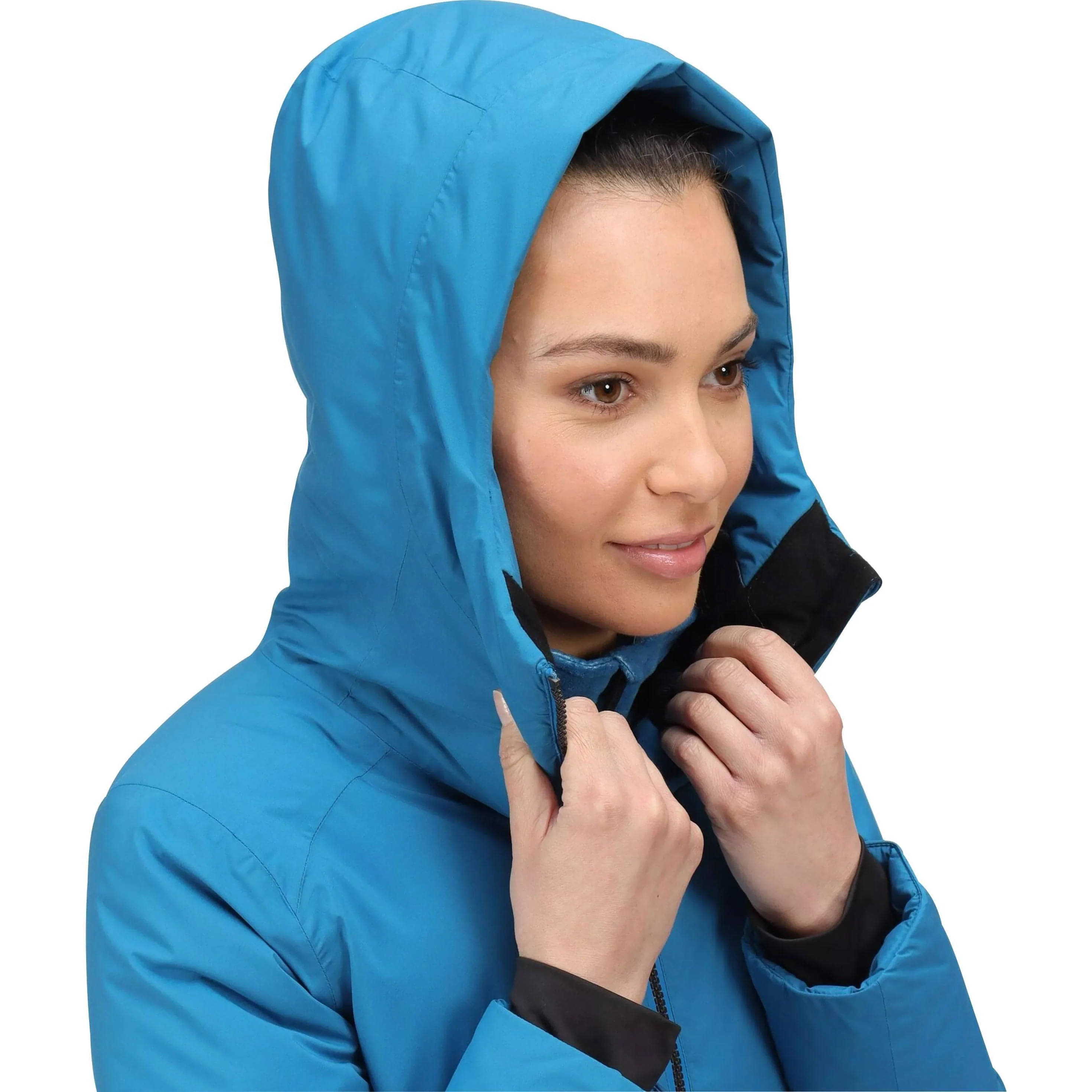 Regatta Sanda Womens Waterproof Jacket - Blue - Image 4
