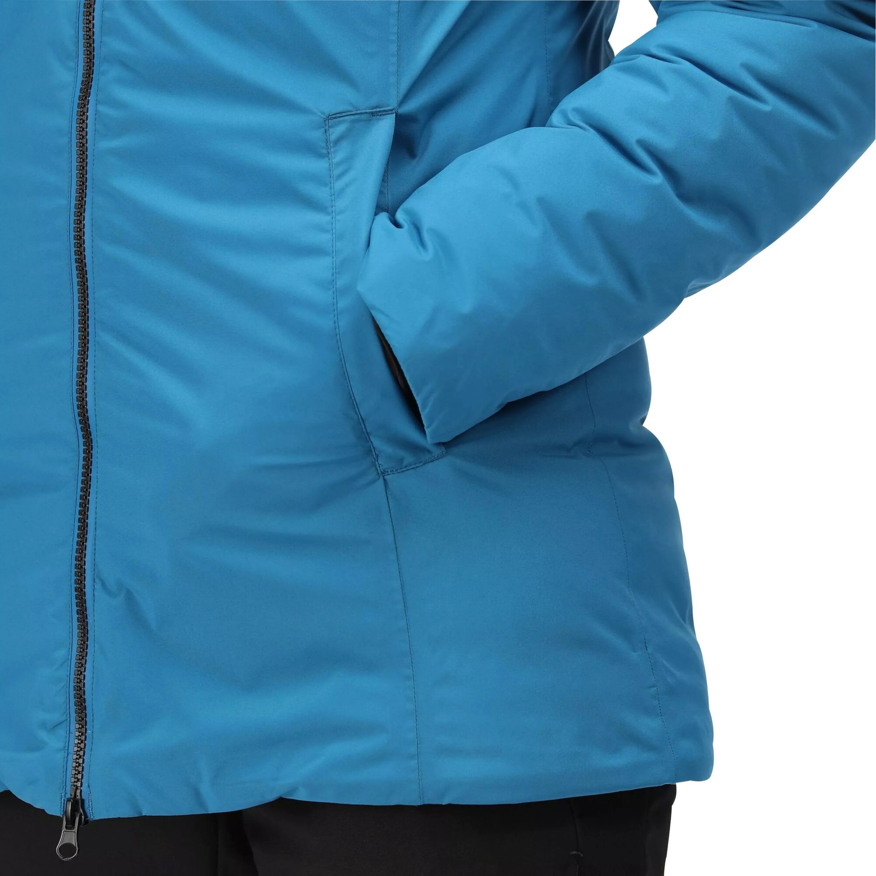 Regatta Sanda Womens Waterproof Jacket - Blue - Image 6