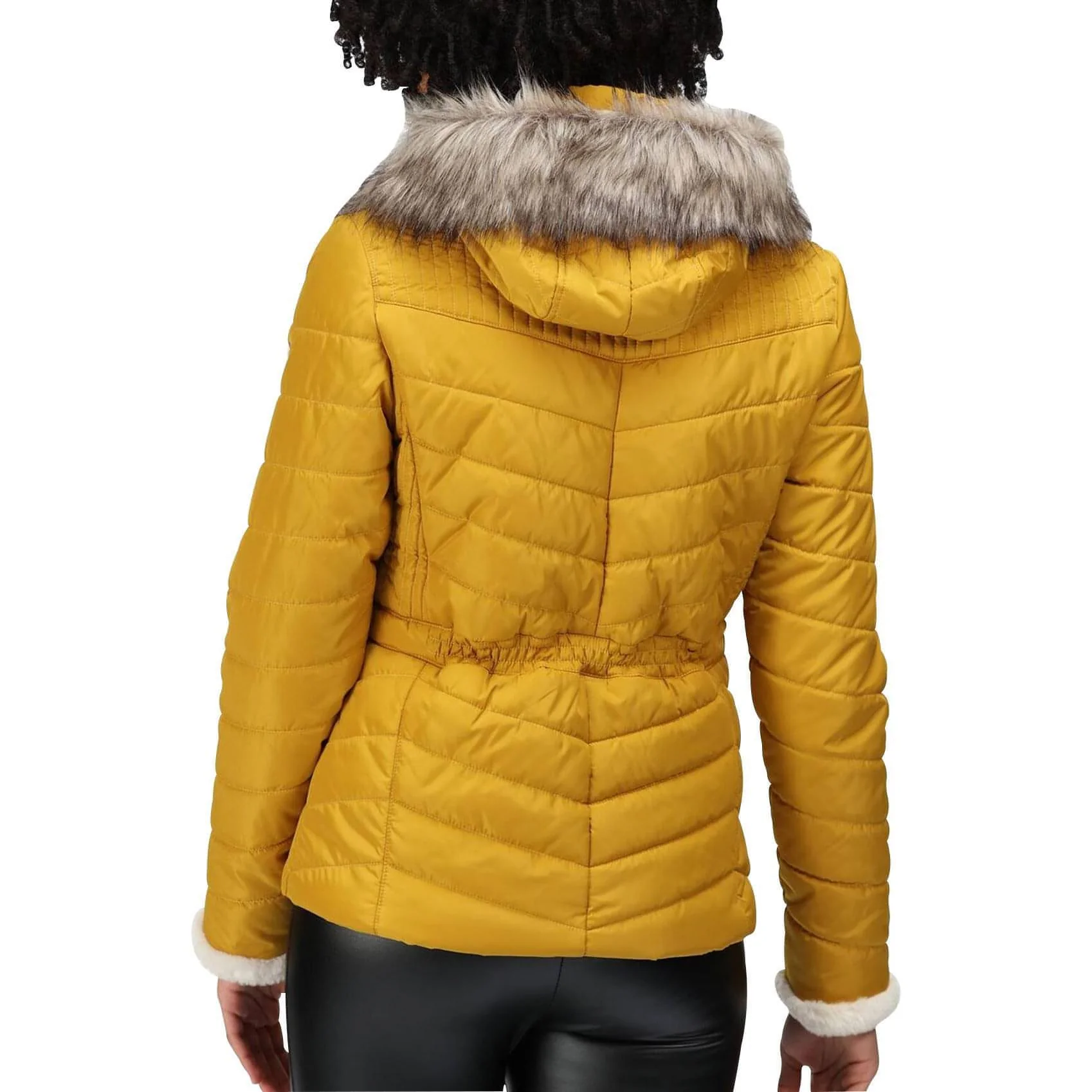 Regatta Winslow Womens Insulated Jacket - Yellow - Image 2