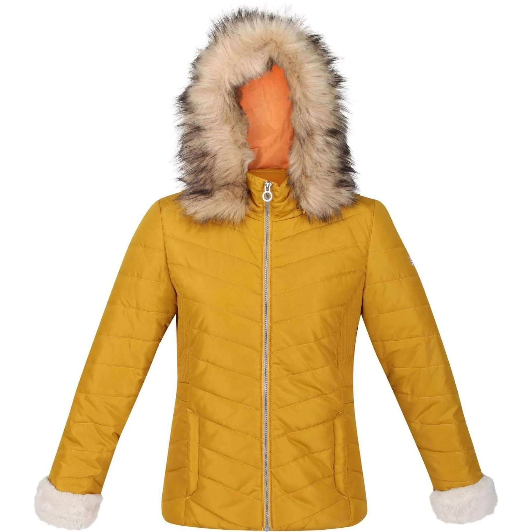 Regatta Winslow Womens Insulated Jacket - Yellow - Image 5