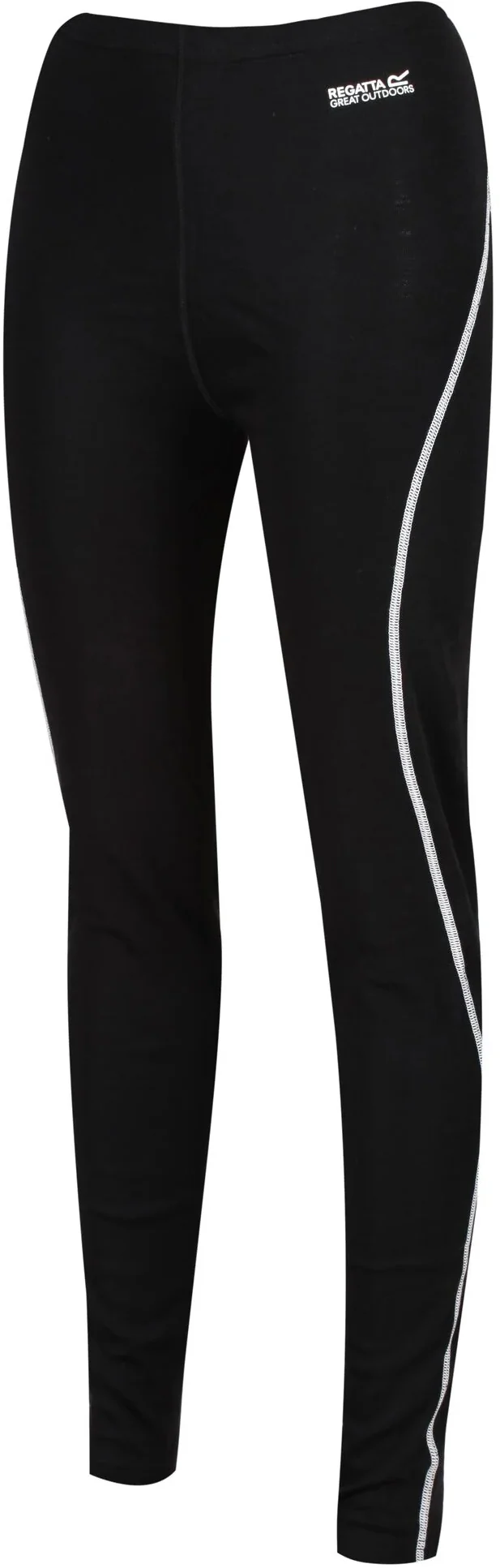 Regatta Zimba Merino Baselayer Womens Long Tights - Black - Image 4