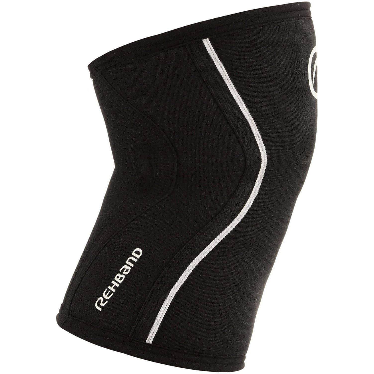 Rehband RX 5mm Knee Sleeve Support - Black - Image 2