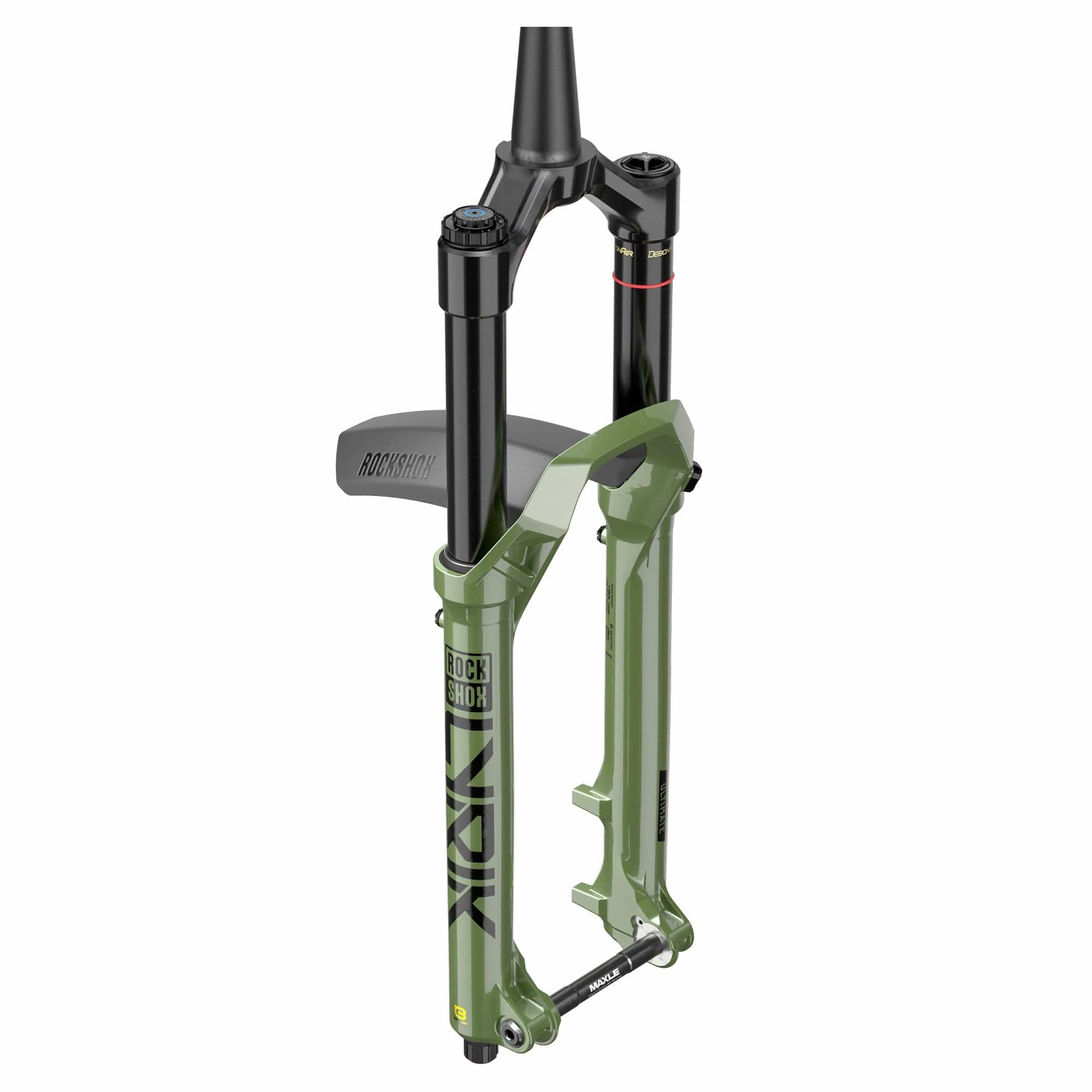 Rockshox Lyrik Ultimate Charger 3 RC2 27.5 Inch BOOST 37mm Offset Debonair Suspension Fork - Green - Image 2