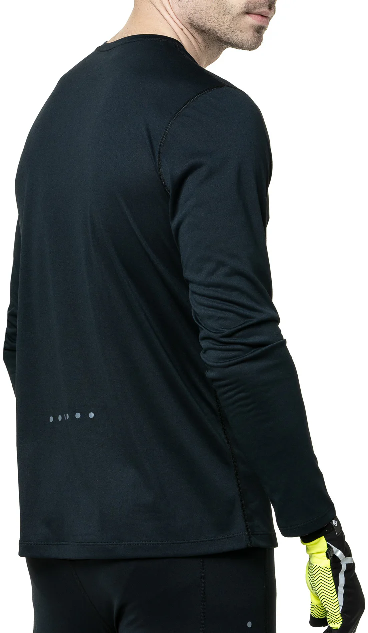 Ronhill Core Long Sleeve Mens Running Top - Black - Image 2