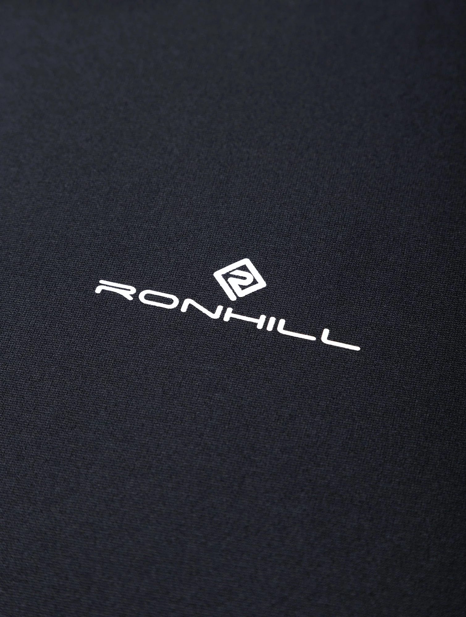 Ronhill Core Long Sleeve Mens Running Top - Black - Image 4