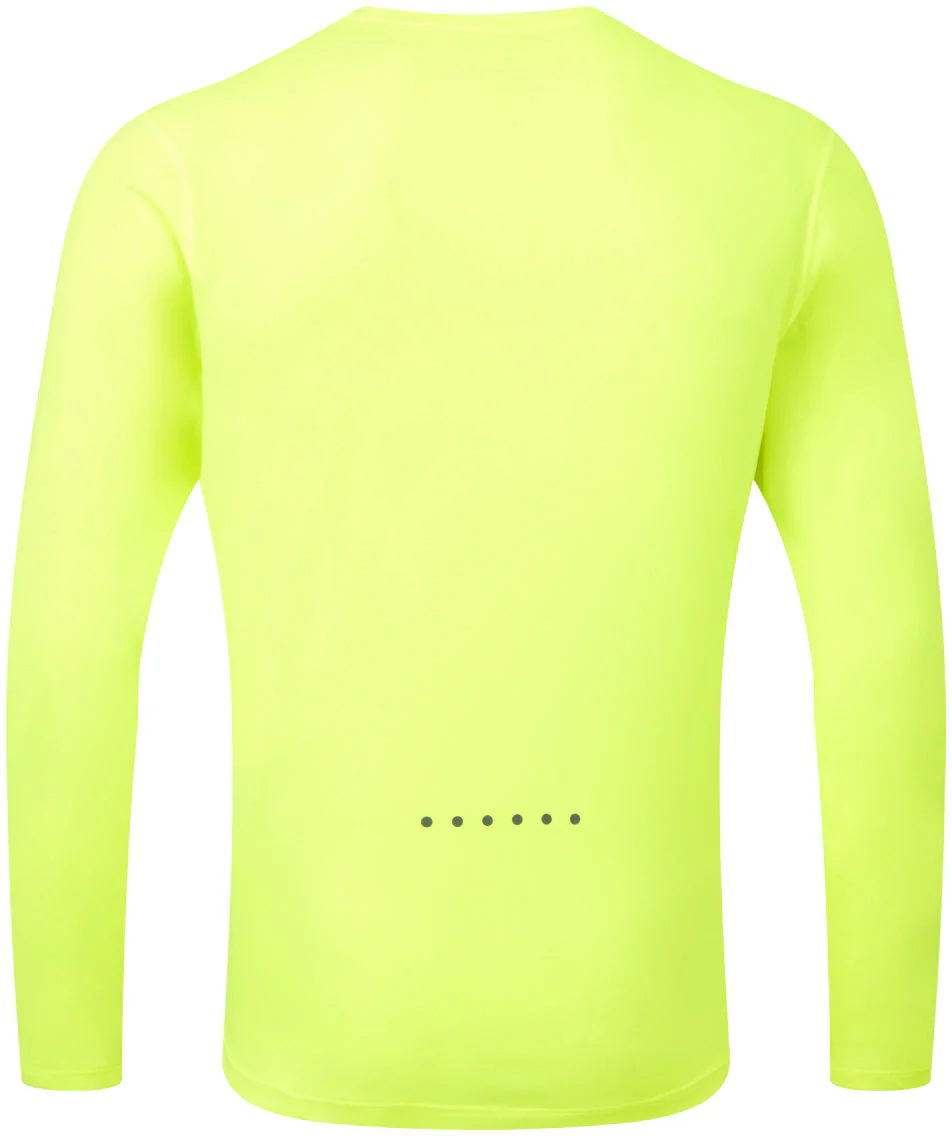 Ronhill Core Long Sleeve Mens Running Top - Yellow - Image 4
