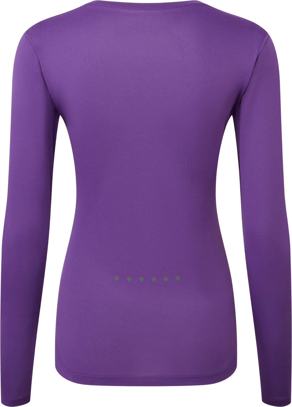 Ronhill Core Long Sleeve Womens Running Top - Purple - Image 4