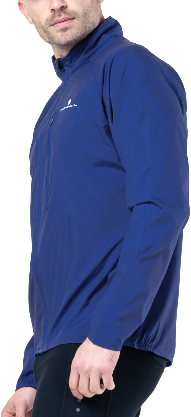 Ronhill Core Mens Running Jacket - Blue - Image 3