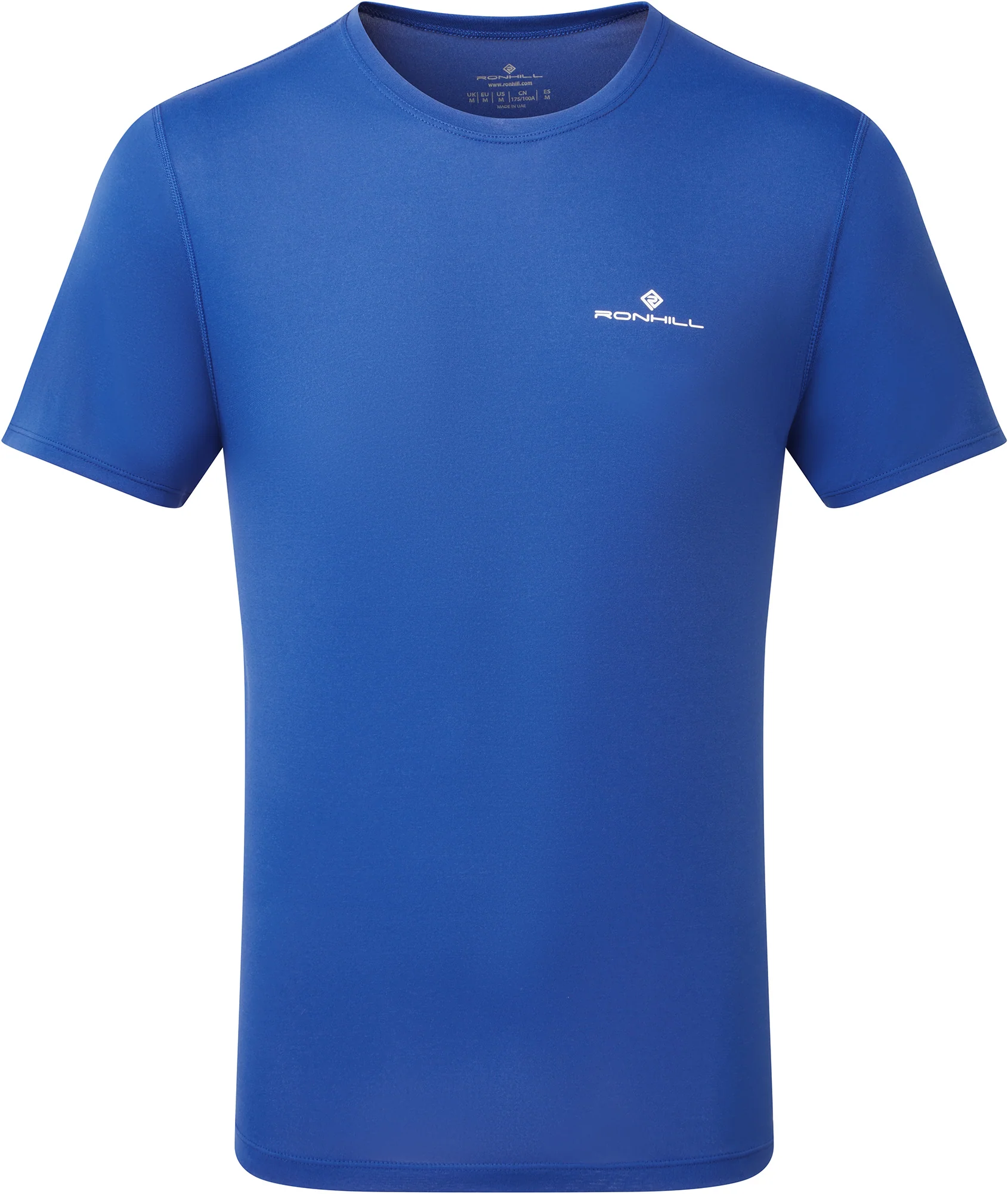 Ronhill Core Short Sleeve Mens Running Top - Blue - Image 3
