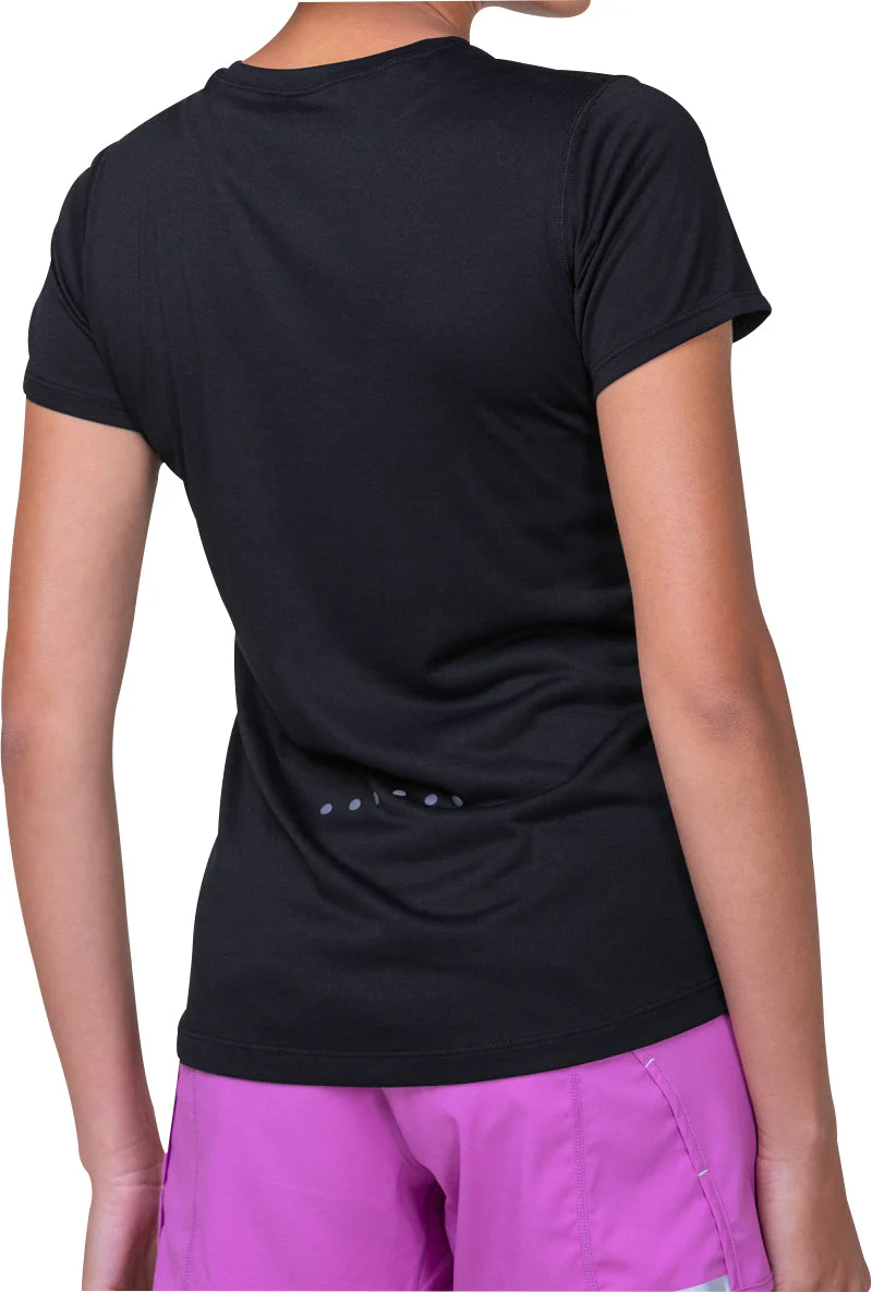 Ronhill Core Short Sleeve Womens Running Top - Black - Image 2