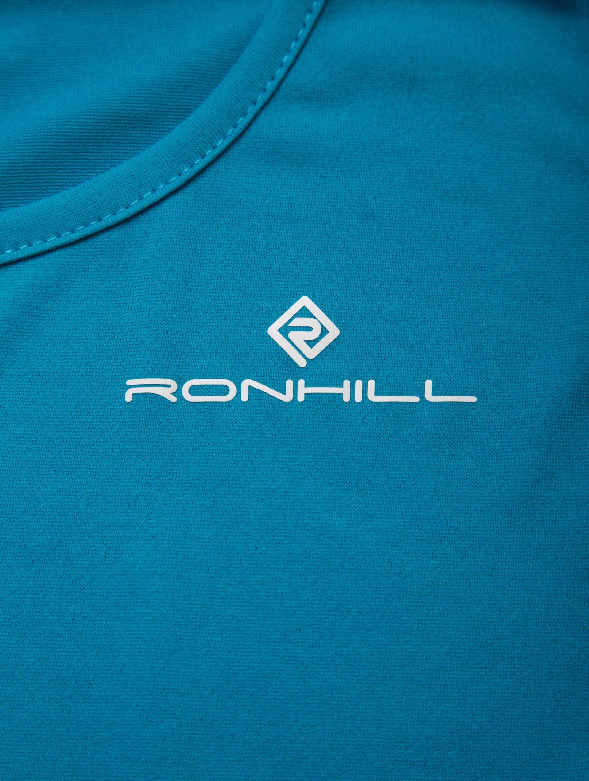 Ronhill Core Short Sleeve Womens Running Top - Blue - Image 3