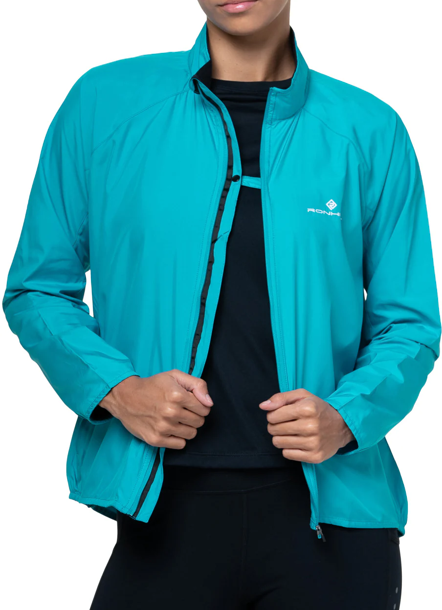 Ronhill Core Womens Running Jacket - Blue - Image 3