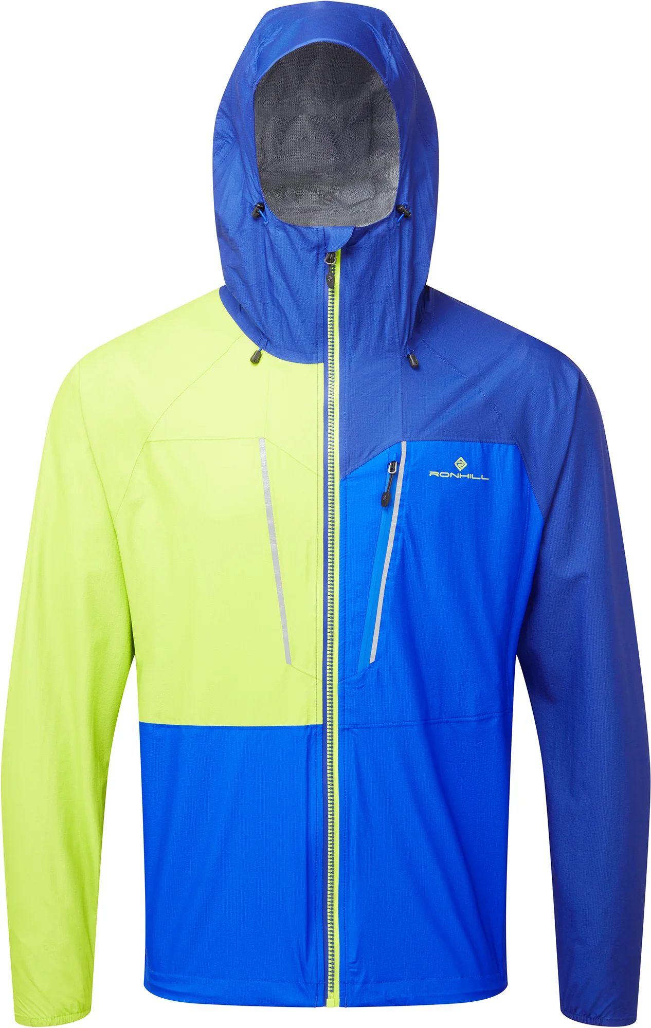 Ronhill Tech Fortify Waterproof Mens Running Jacket - Blue - Image 9