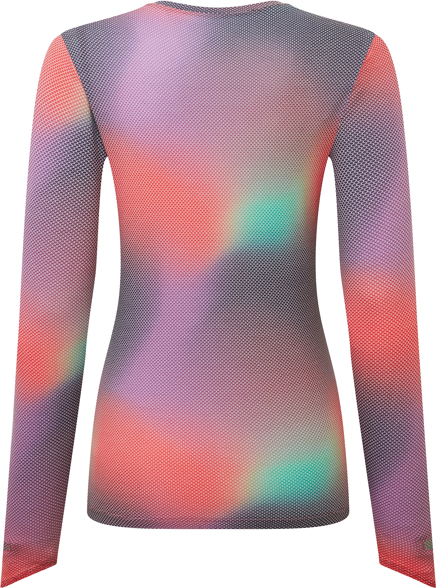 Ronhill Tech Golden Hour Long Sleeve Womens Running Top - Pink - Image 2