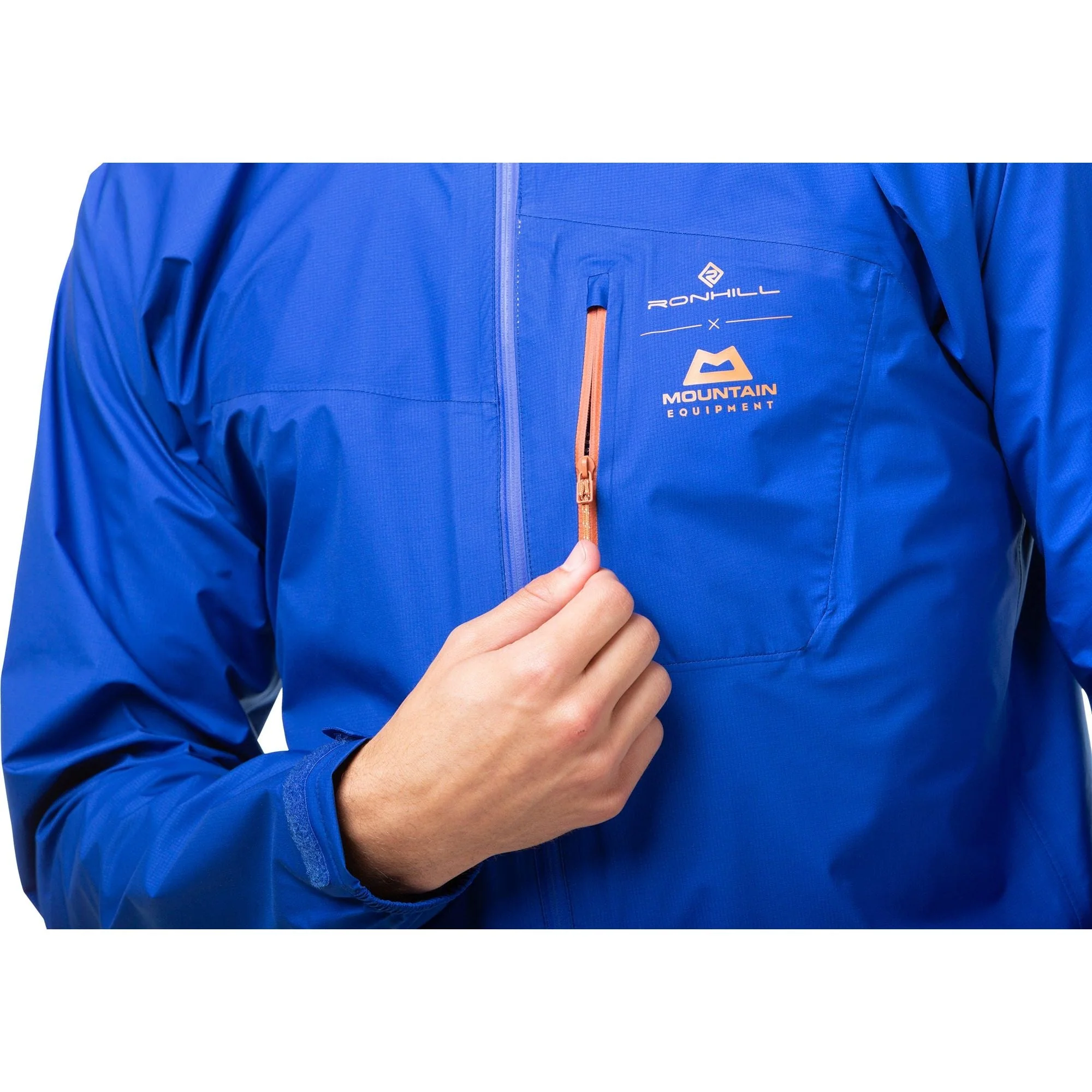 Ronhill Tech GORE-TEX Mercurial Mens Running Jacket - Blue - Image 5