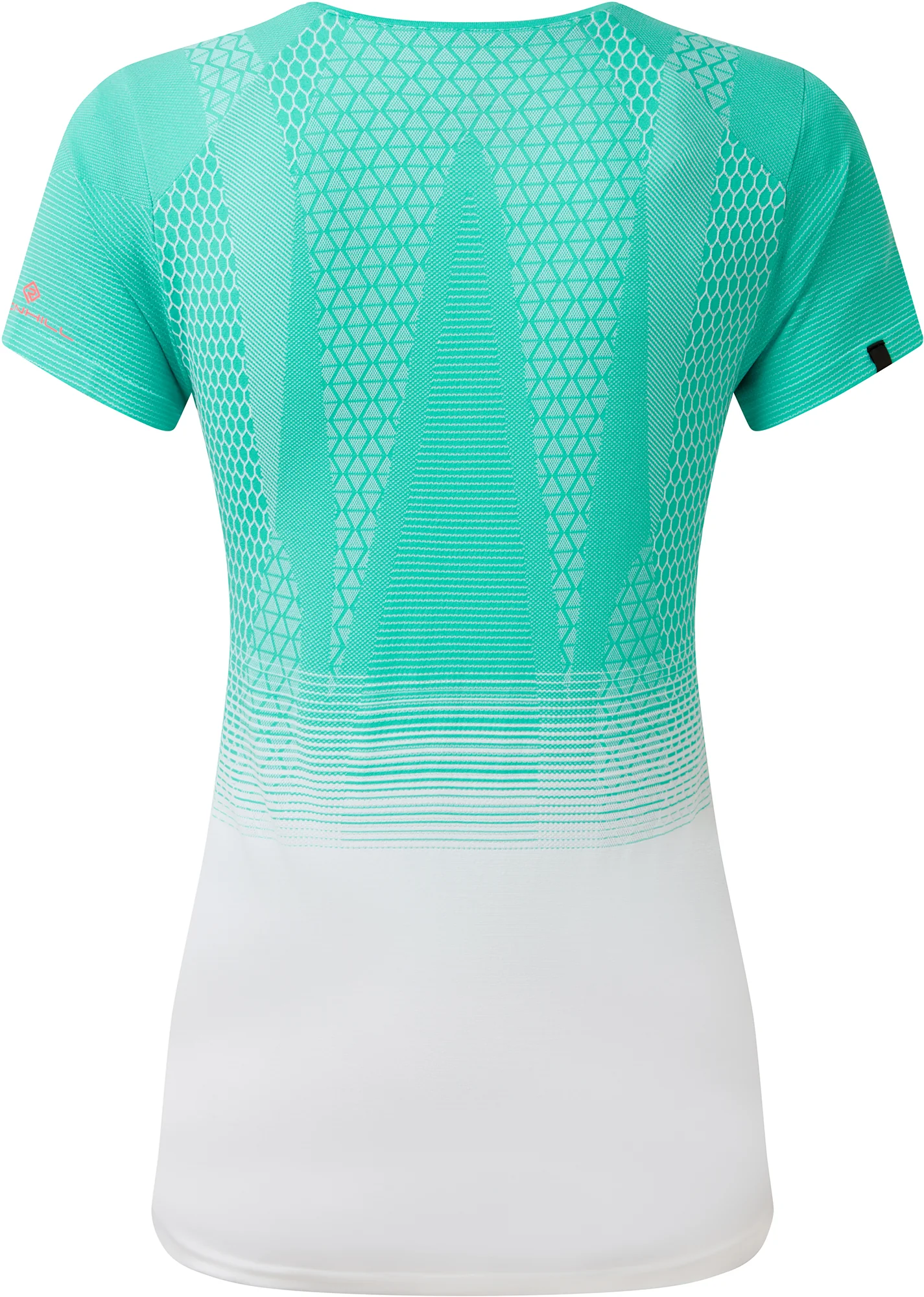 Ronhill Tech Marathon Short Sleeve Womens Running Top - Green - Image 5