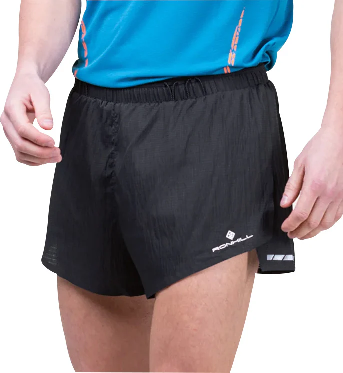 Ronhill Tech Race Mens Running Shorts - Black - Image 2