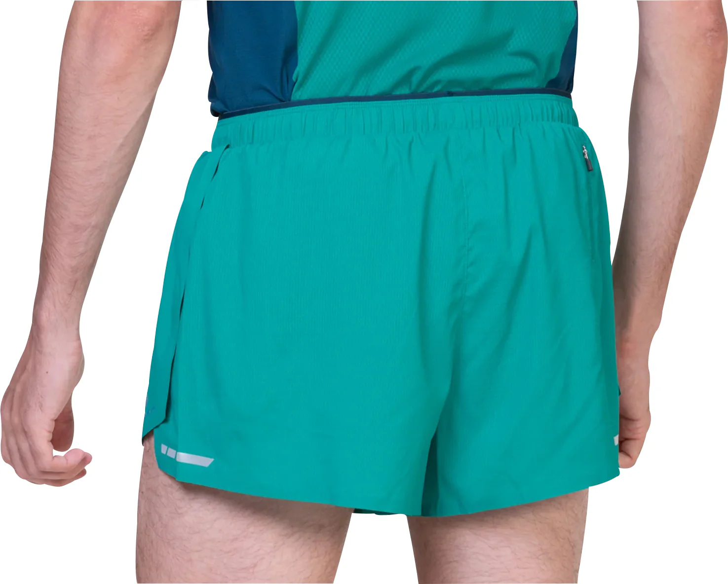 Ronhill Tech Race Mens Running Shorts - Green - Image 2