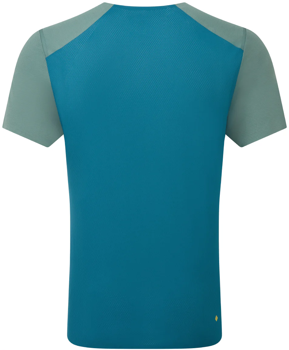 Ronhill Tech Race Short Sleeve Mens Running Top - Green - Image 6