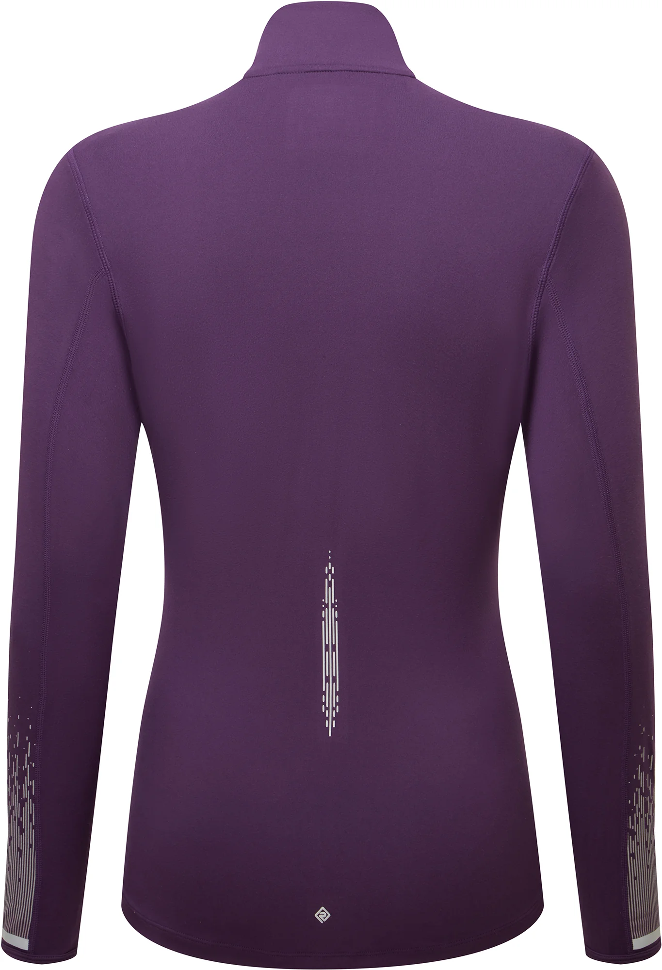 Ronhill Tech Reflect Half Zip Long Sleeve Womens Running Top - Purple - Image 4
