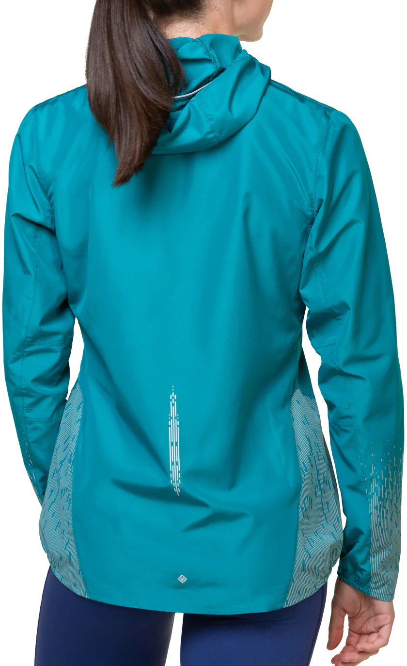 Ronhill Tech Reflect Womens Running Jacket - Blue - Image 2