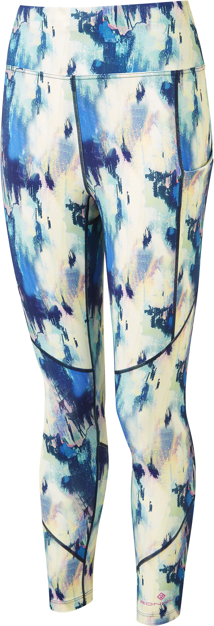 Ronhill Tech Womens 7/8 Running Tights - Blue - Image 6